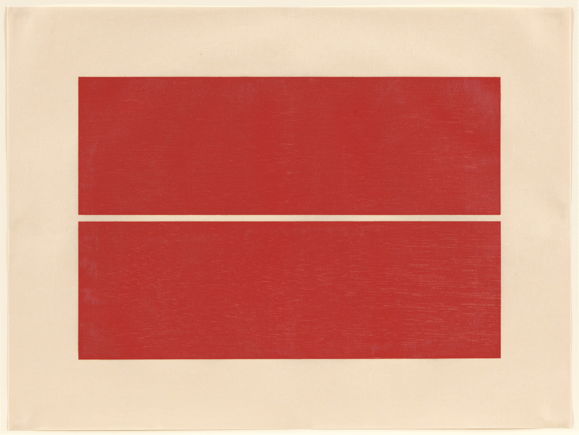 Donald Judd. Untitled from an untitled portfolio
