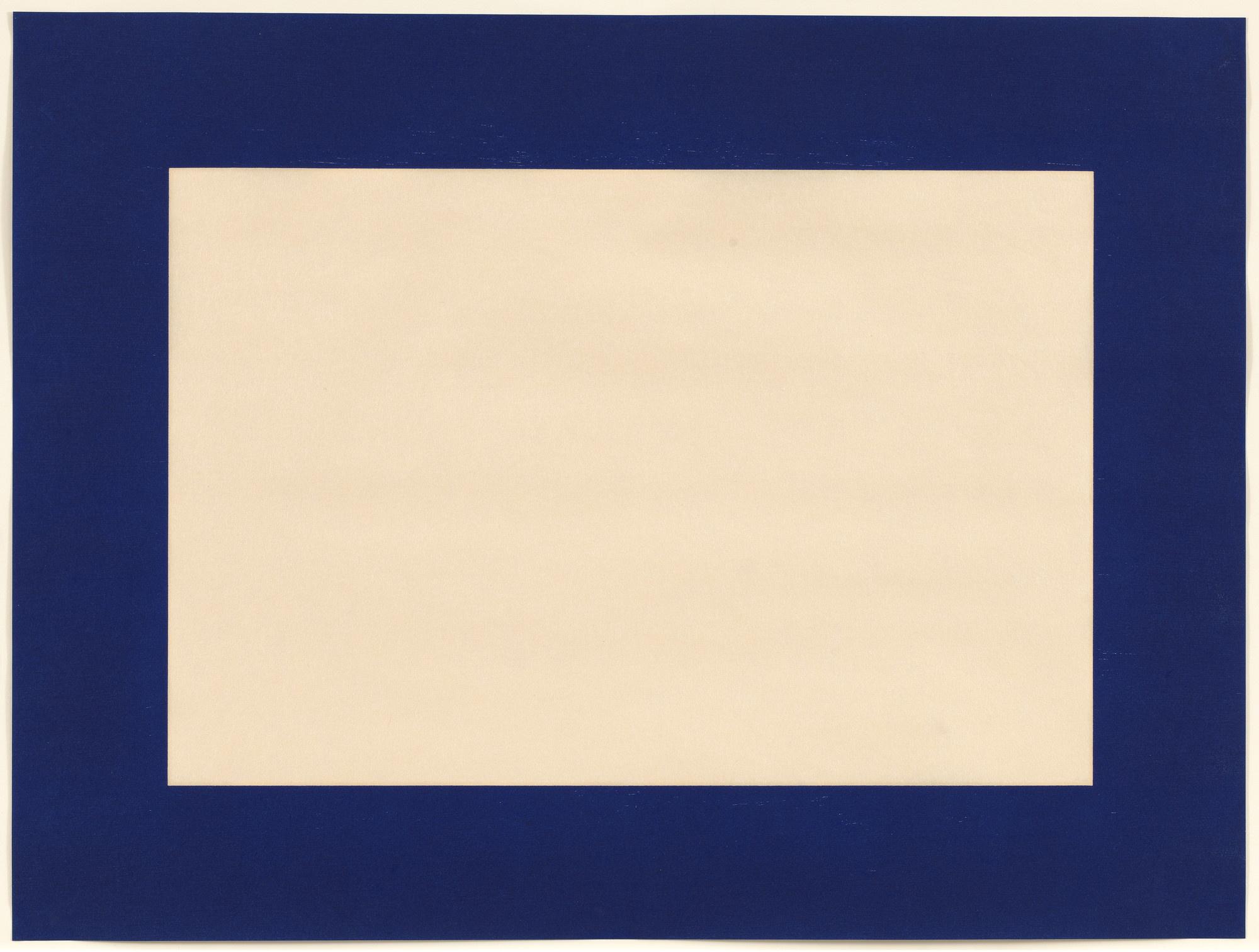 Donald Judd. Untitled from an untitled portfolio
