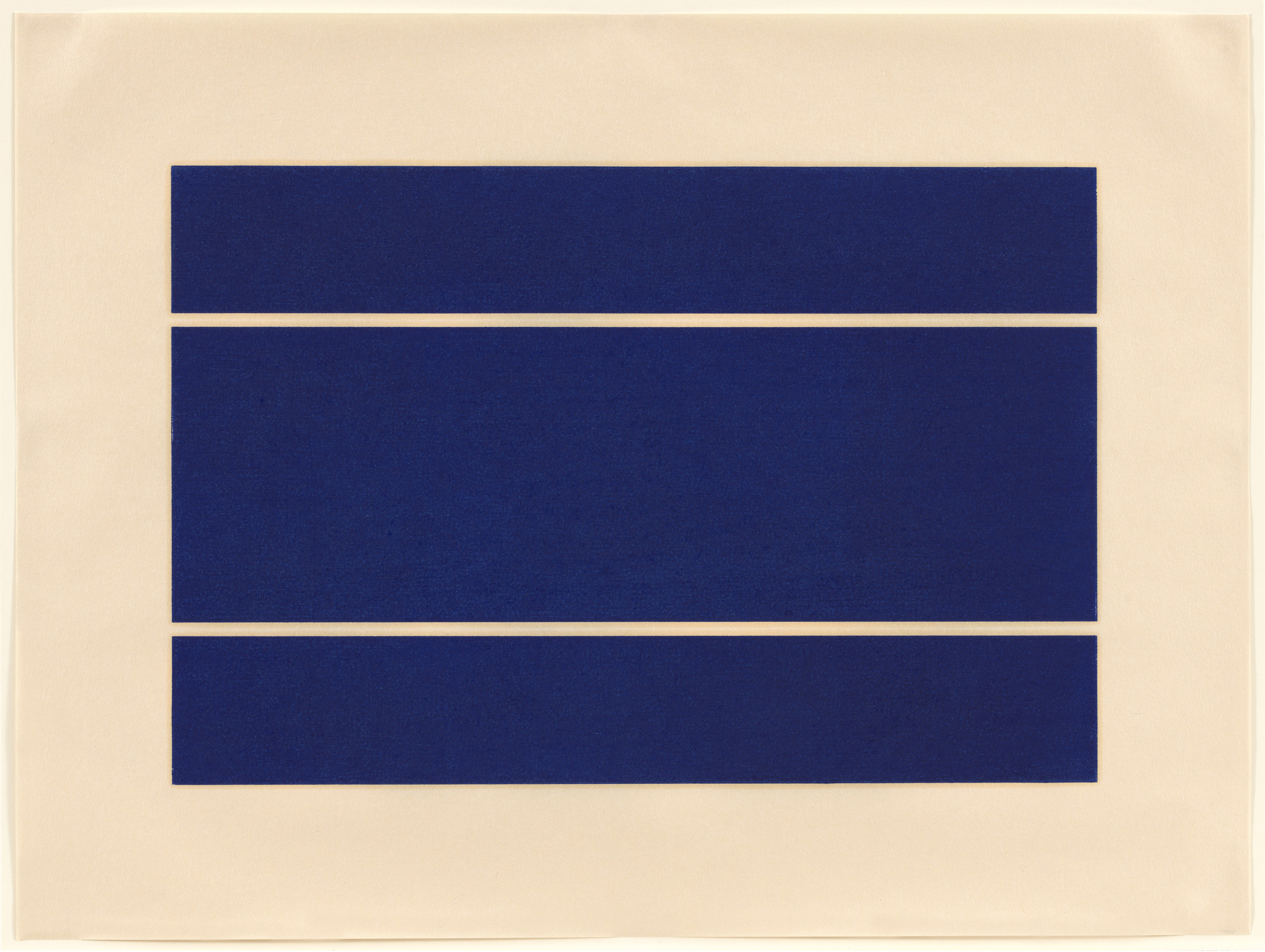 Donald Judd. Untitled from an untitled portfolio