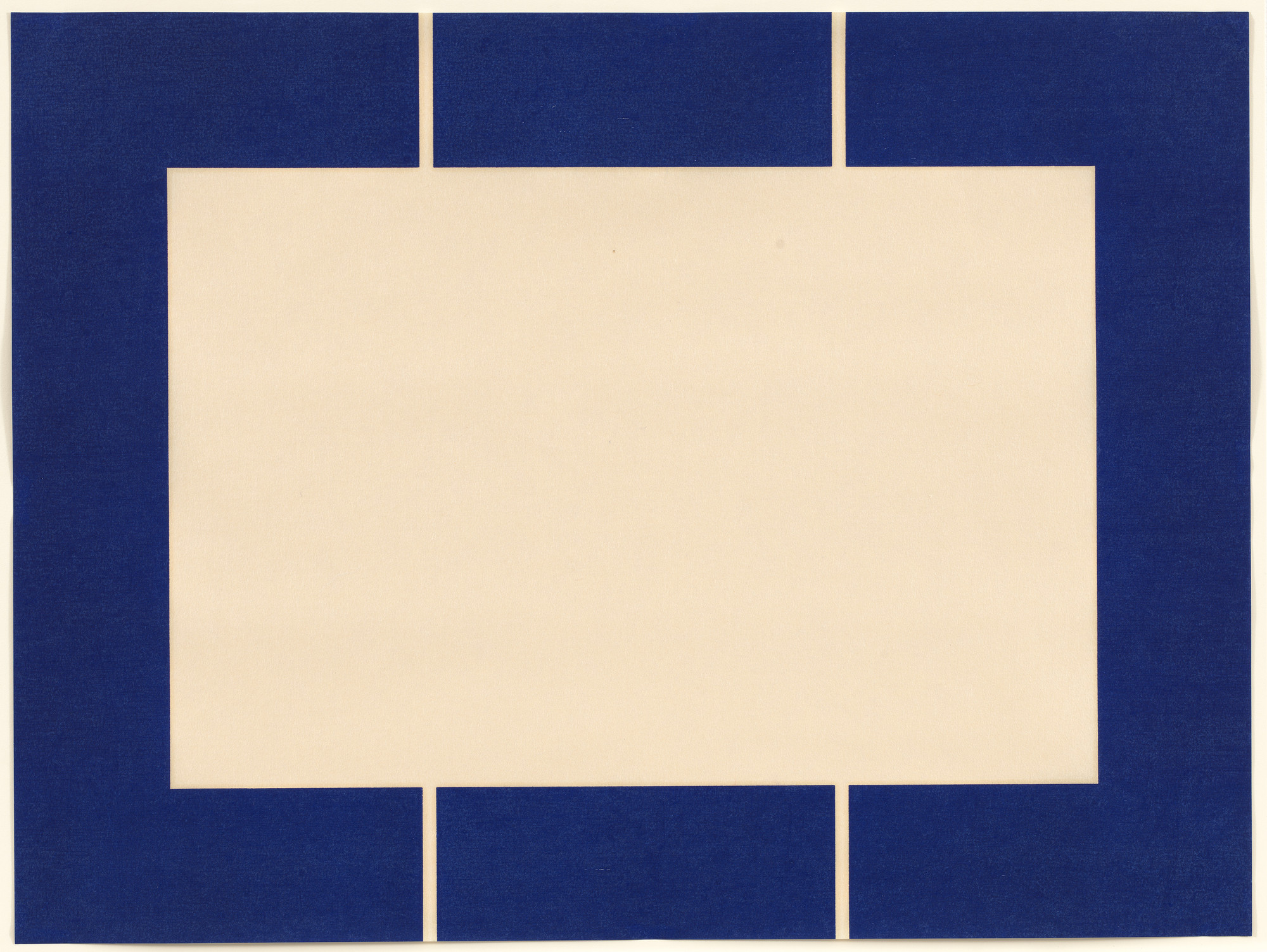 Donald Judd. Untitled from an untitled portfolio
