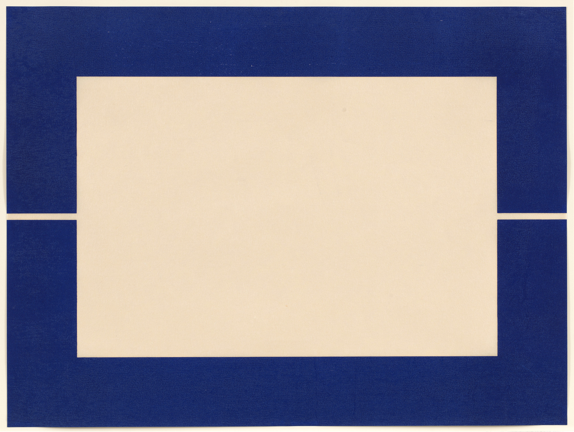 Donald Judd. Untitled from an untitled portfolio