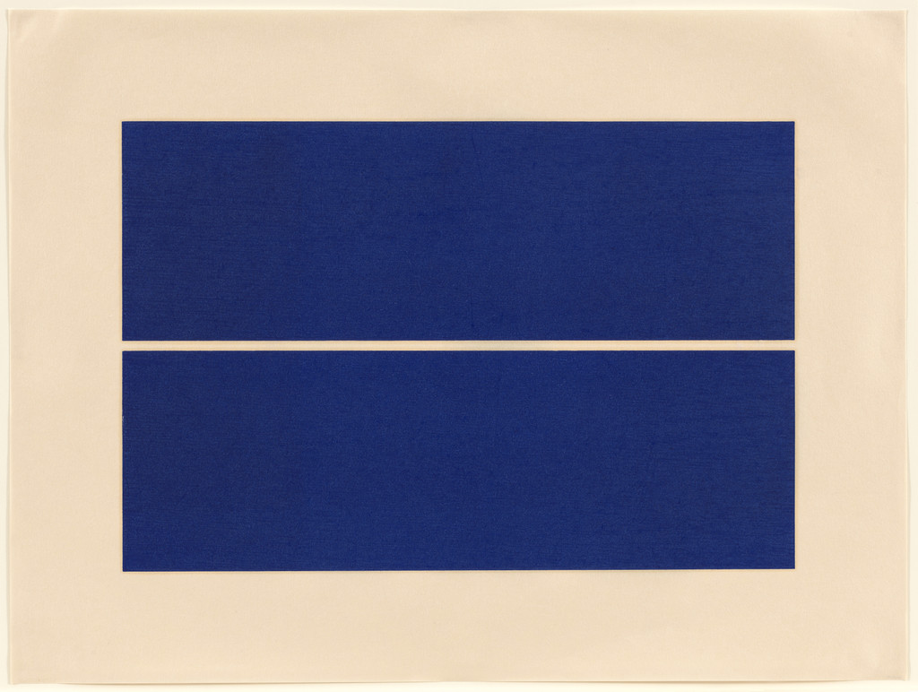 Untitled from an untitled portfolio, Donald Judd, 1988