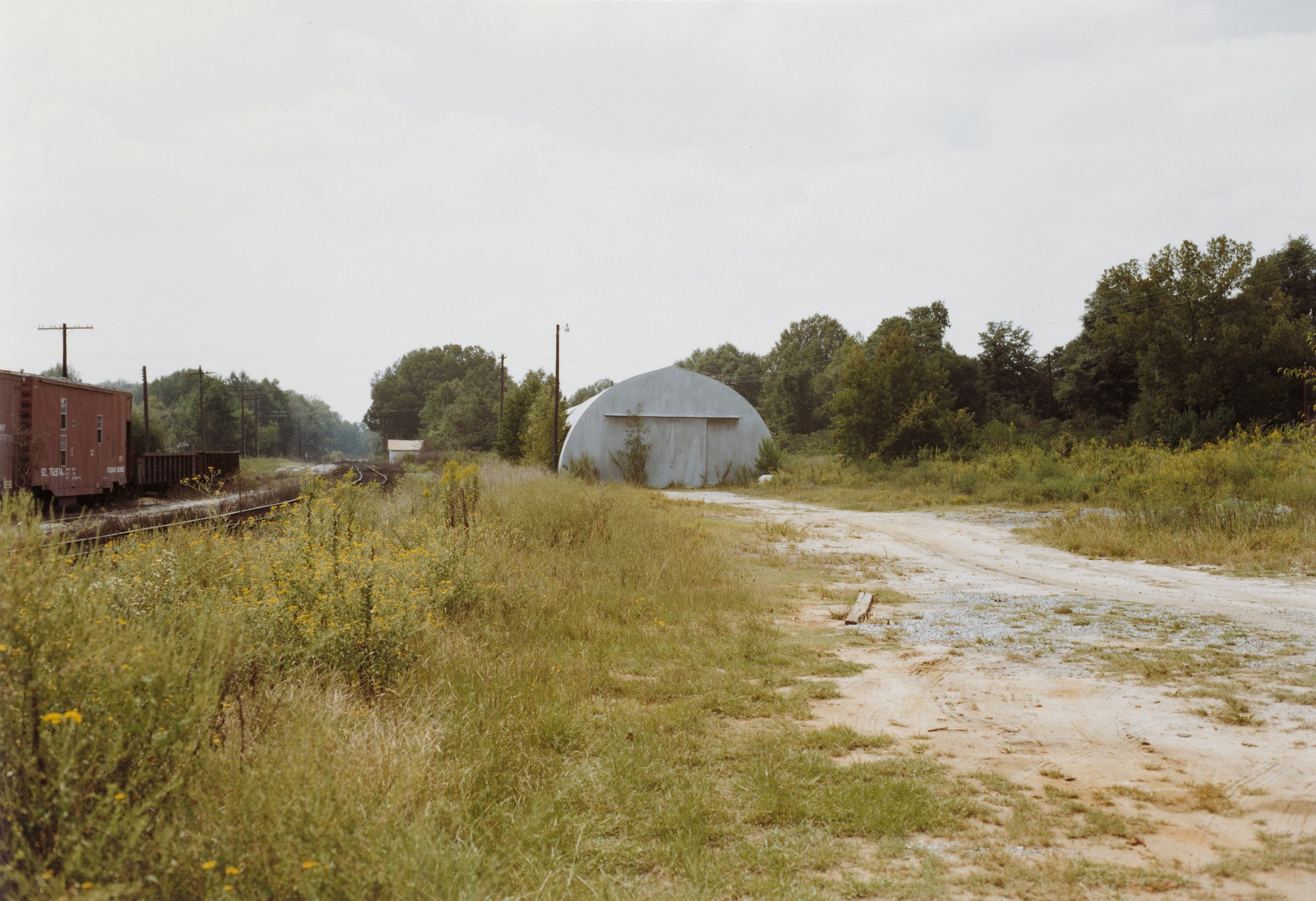 William Eggleston. Behind Main Street, Montezuma, Georgia