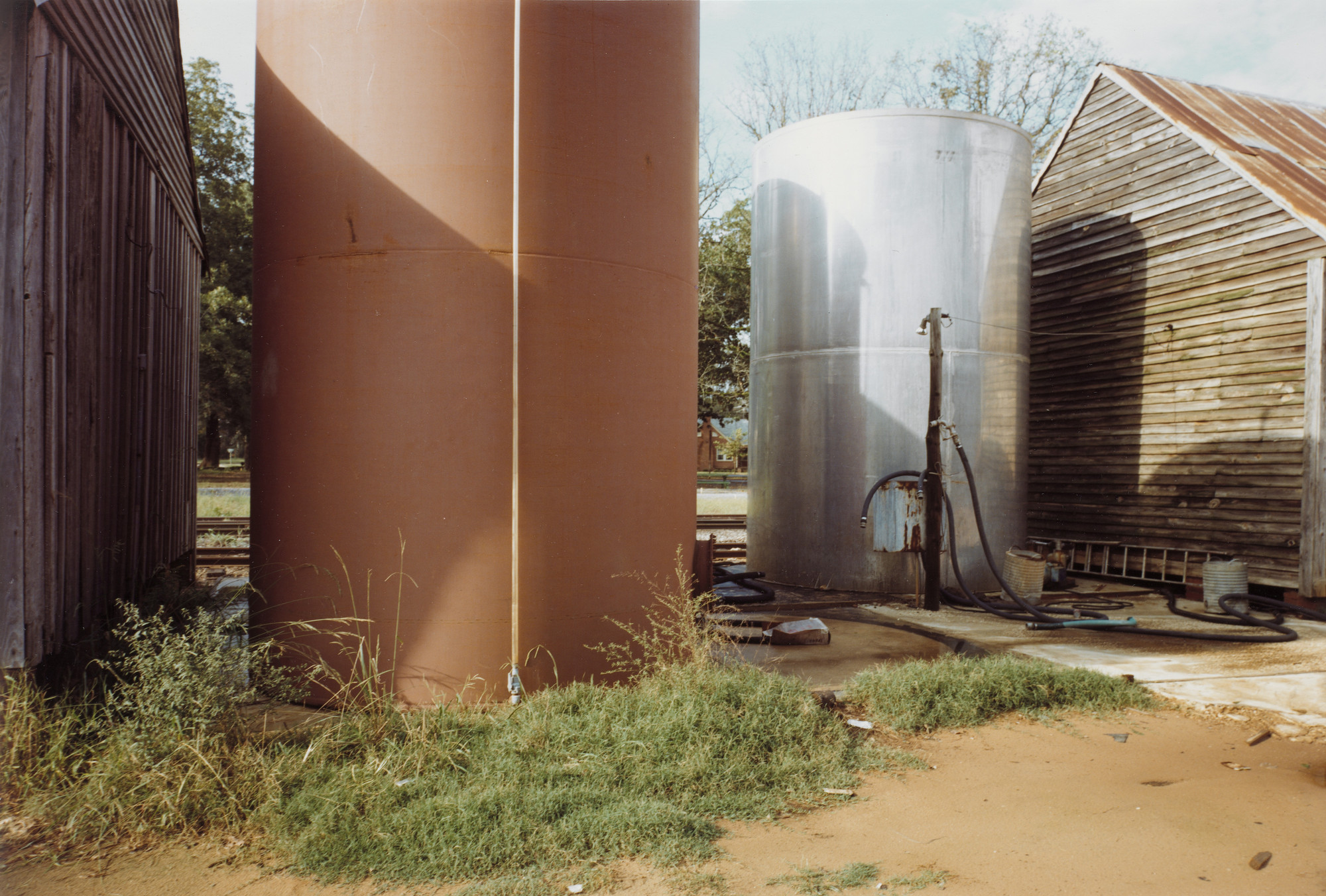 William Eggleston. Main Street, Plains, Georgia