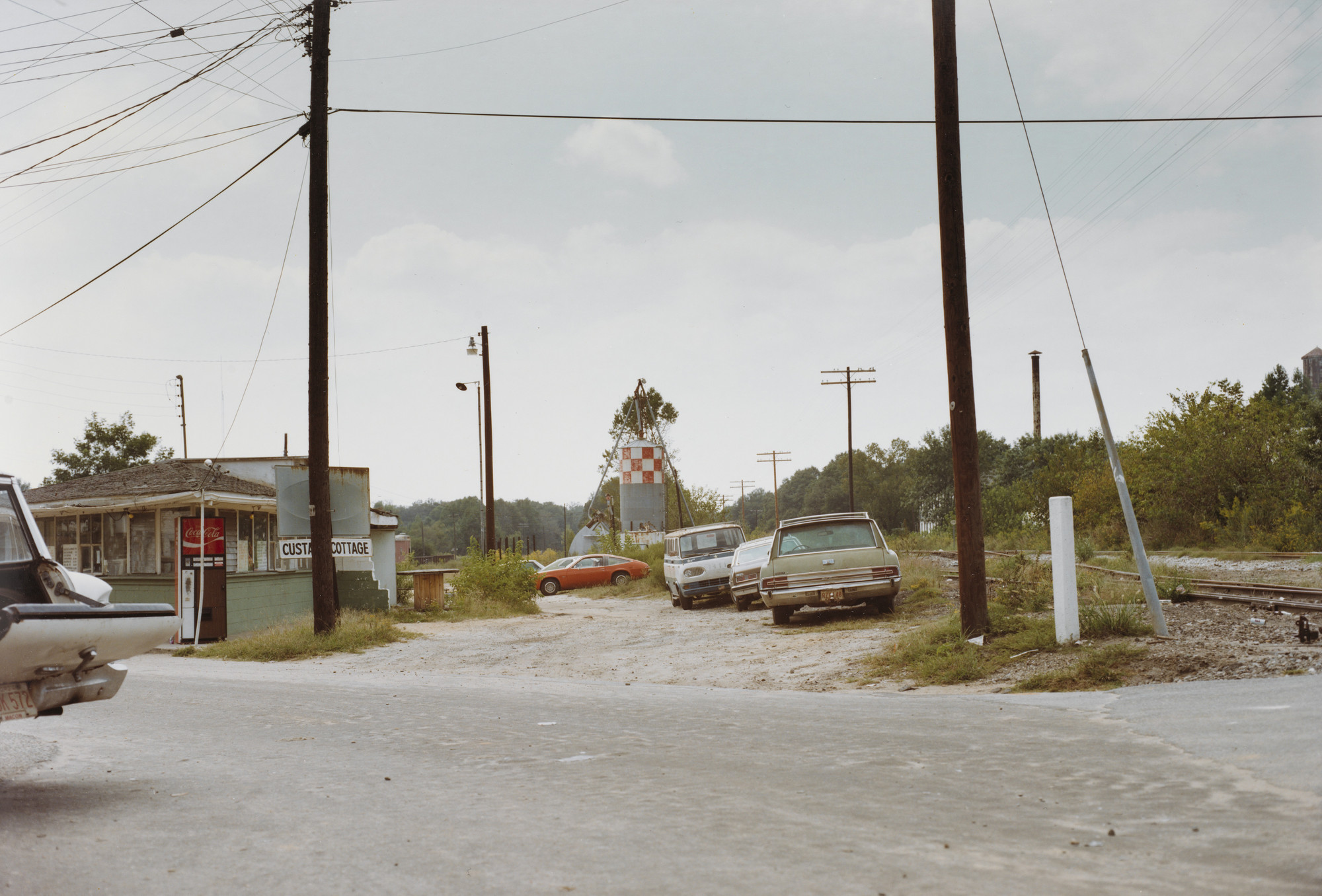 William Eggleston. Behind Main Street, Montezuma, Georgia