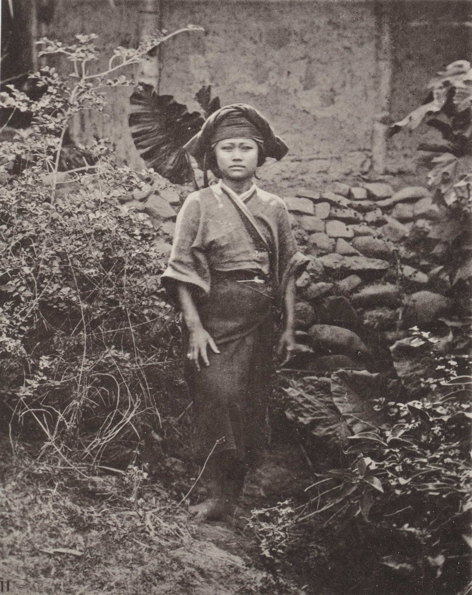 John Thomson. Costume of Baksa Women