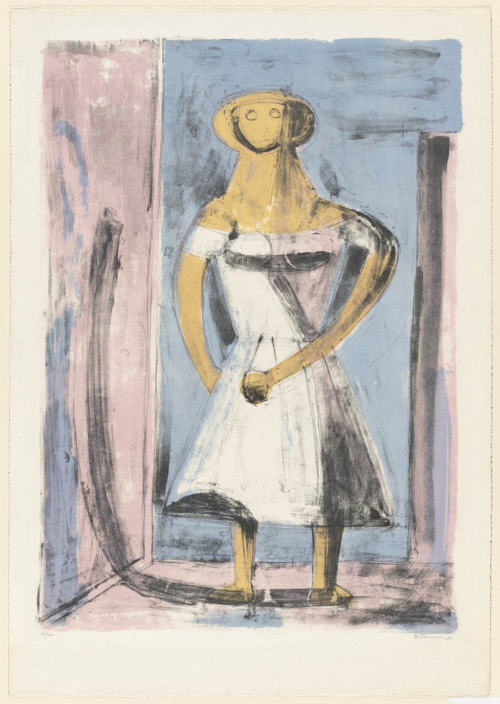 Rufino Tamayo. Indian Woman. 1959