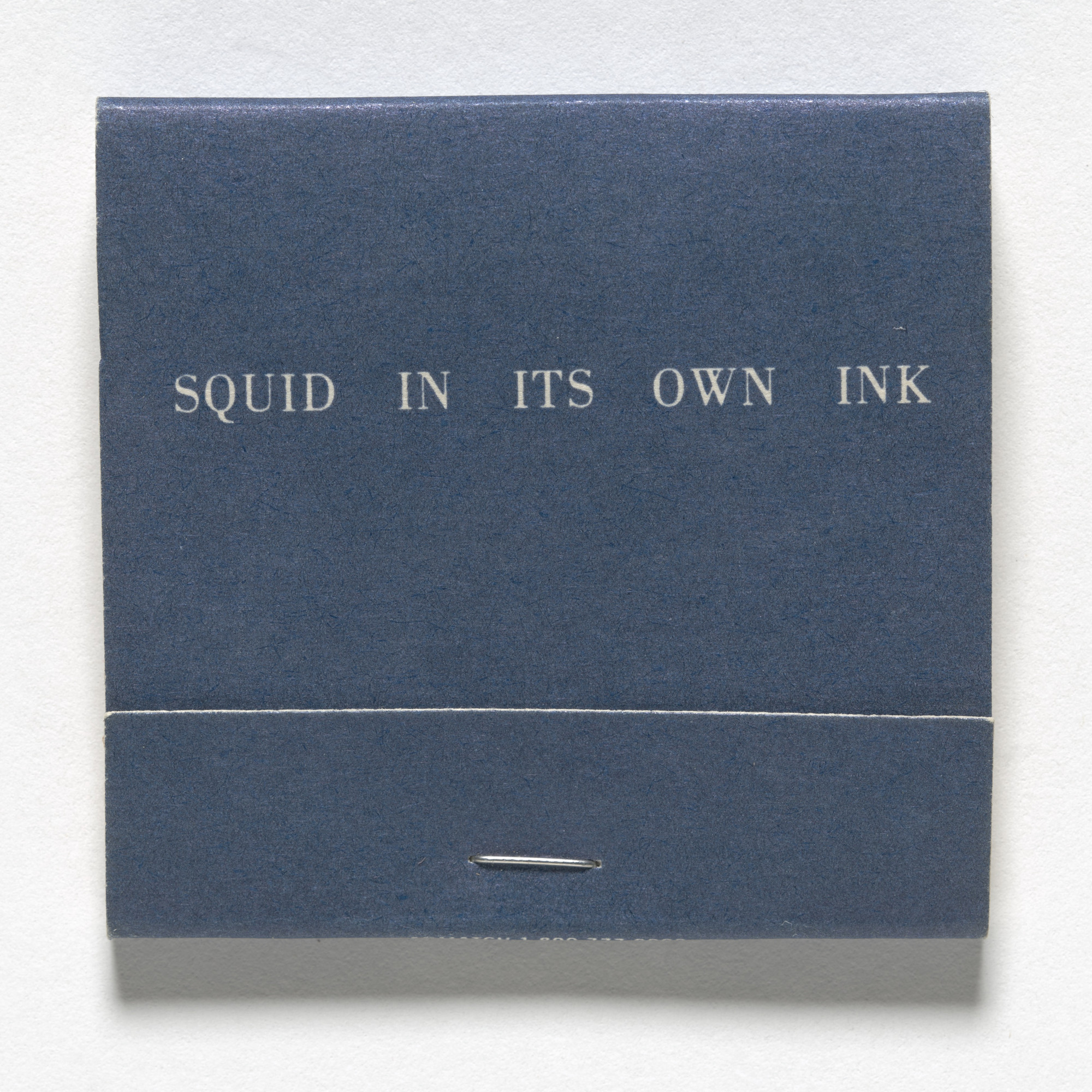 Louise Lawler. Matchbook for Carnegie International 1991, Pittsburg, October 19, 1991–February 16, 1992