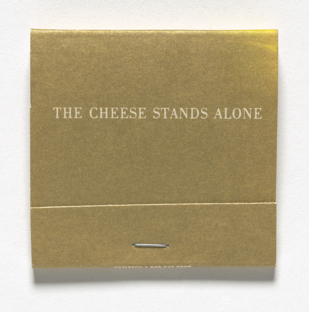 Matchbook for Carnegie International 1991, Pittsburg, October 19, 1991–February 16, 1992