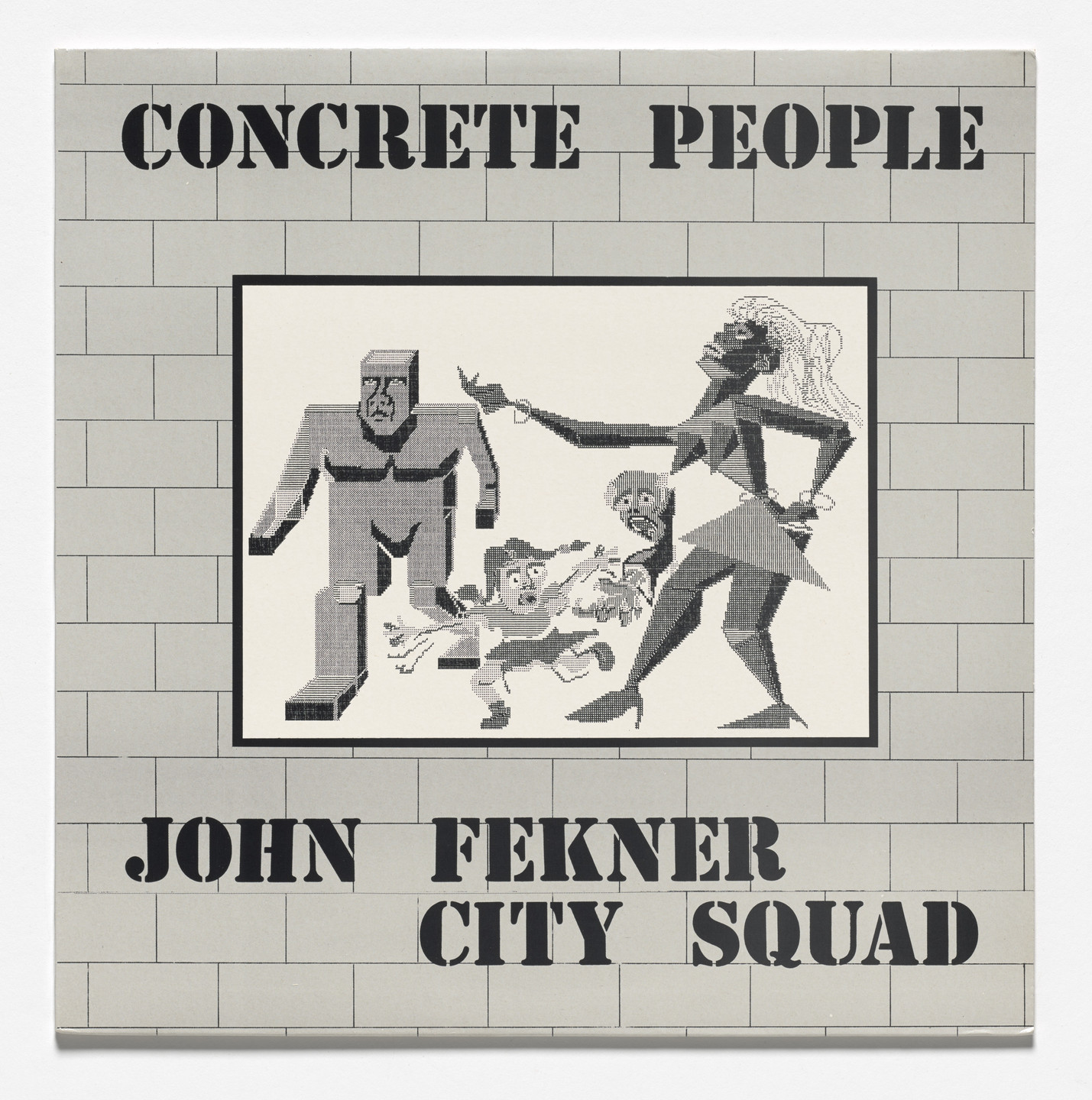 John Fekner City Squad, John Fekner. Concrete People. 1986