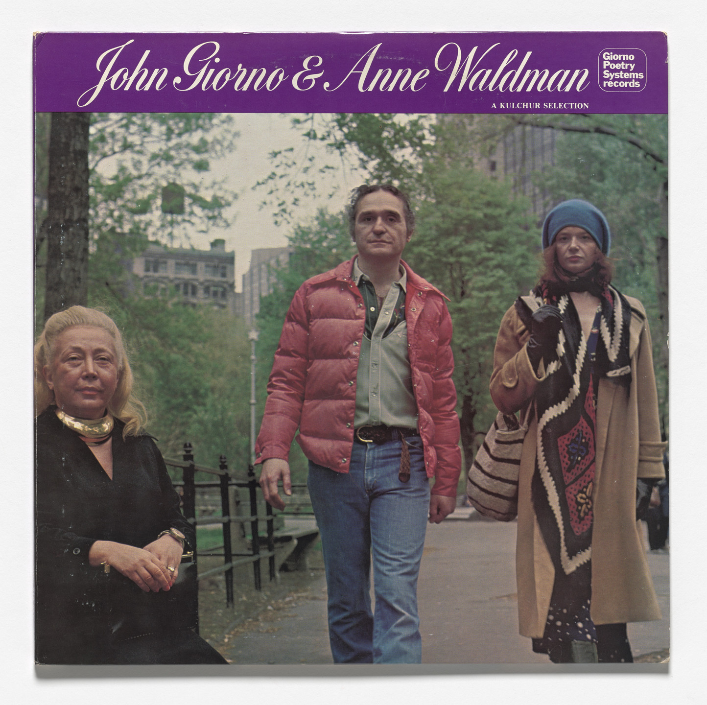 John Giorno, Anne Waldman, Les Levine. John Giorno &amp; Anne Waldman. 1977