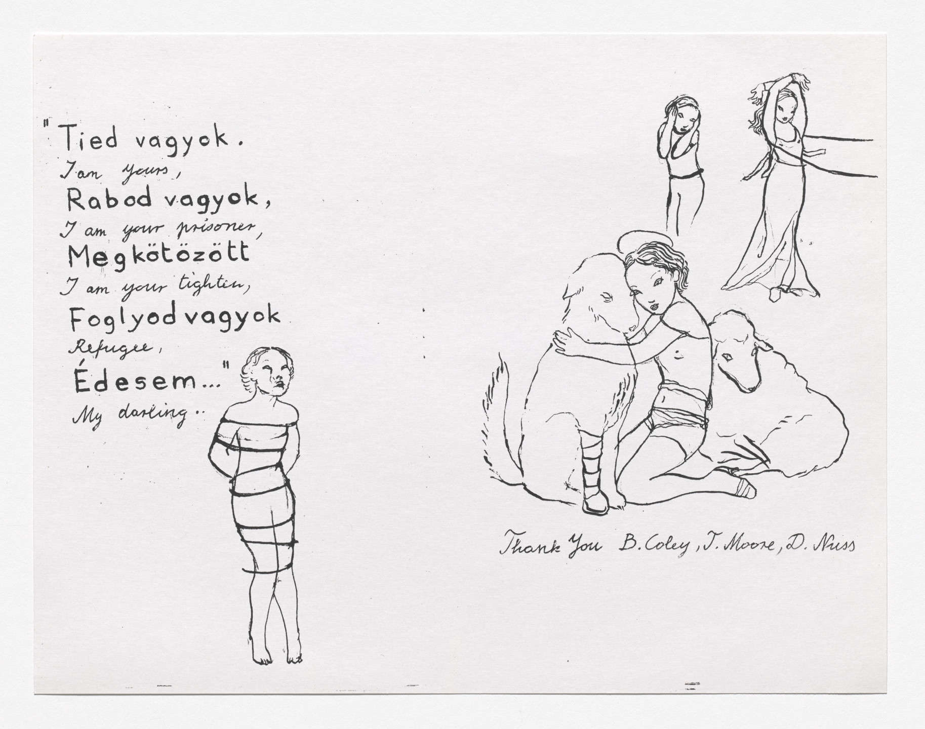 Rita Ackermann. When Sunny Expands. 1997