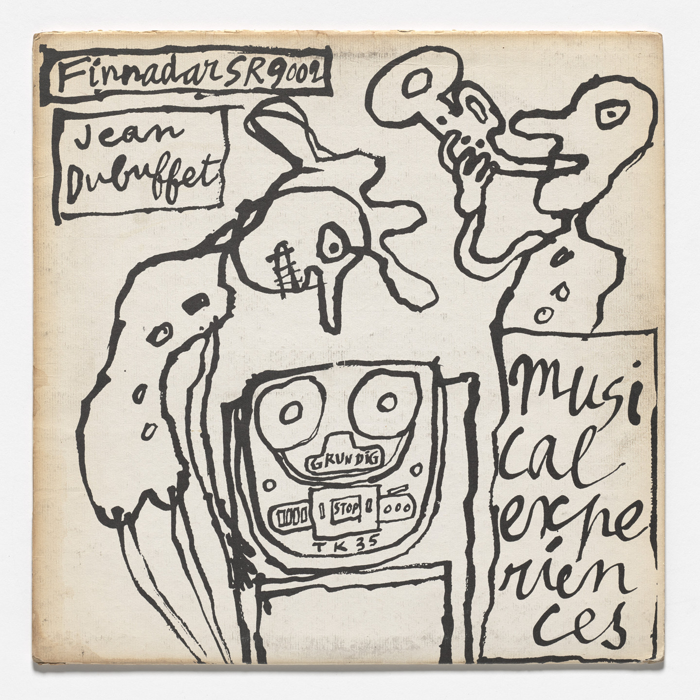Jean Dubuffet. Musical Experiences. 1961, published 1973