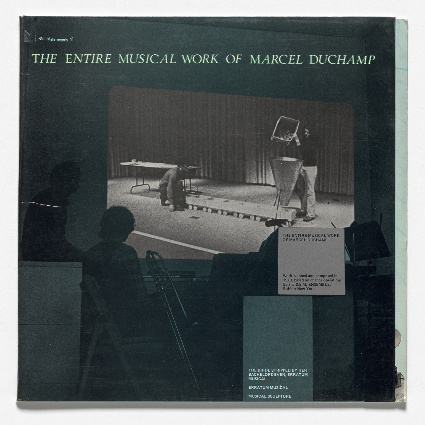 Marcel Duchamp. The Entire Musical Work of Marcel Duchamp. 1913, published 1976