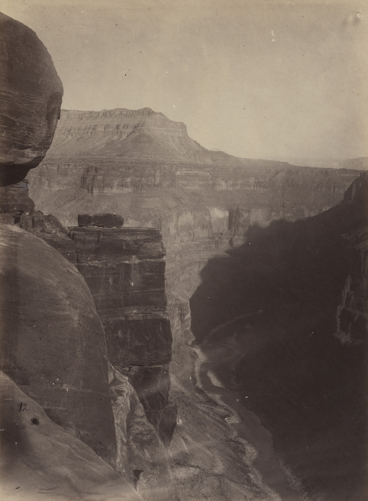 William H. Bell, Timothy O'Sullivan. Grand Canyon of the Colorado River, Mouth of Kanab Wash, Looking East