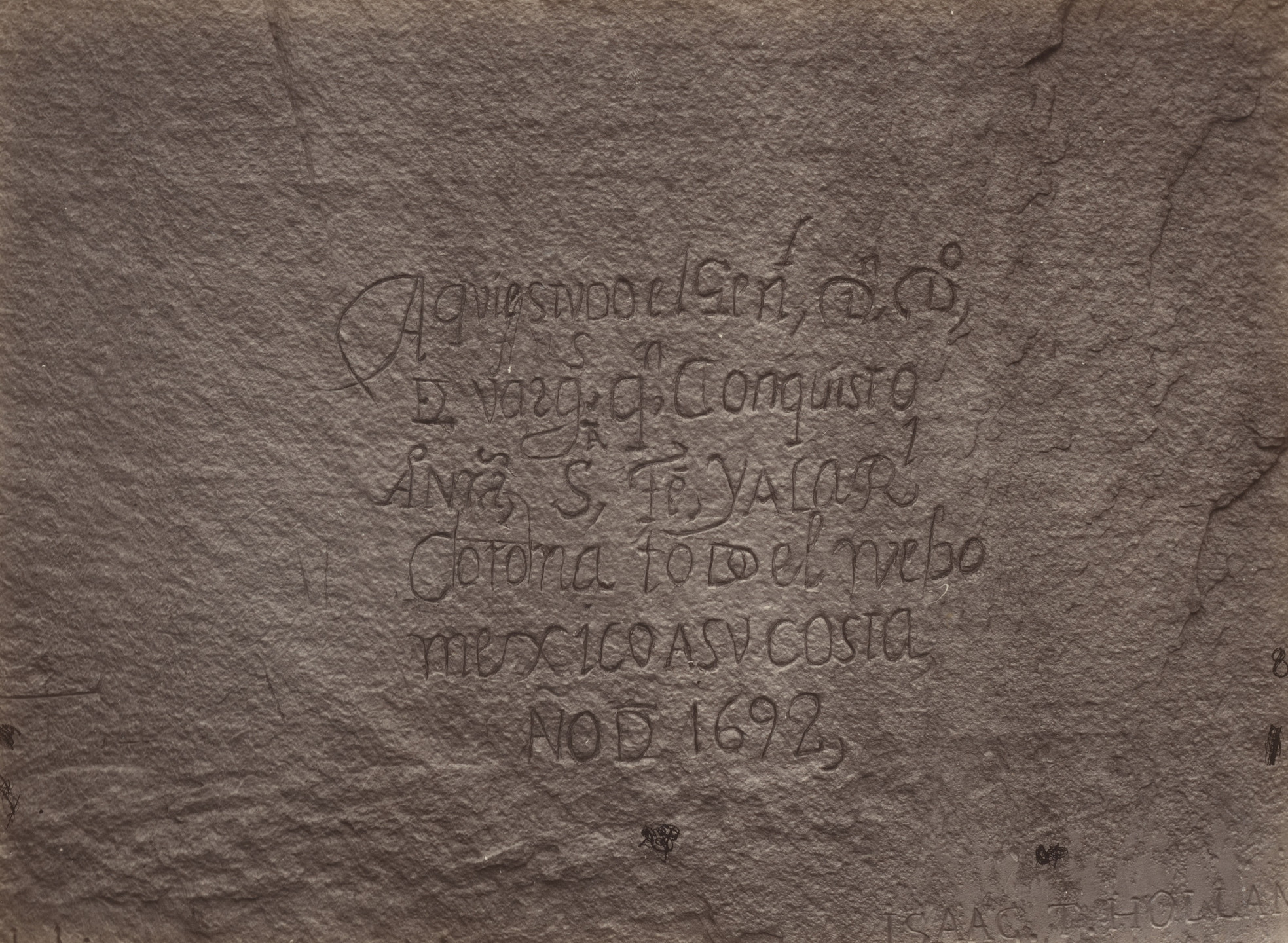 Timothy O&#39;Sullivan. Historic Spanish Record of the Conquest. Seasons of 1871, 1872 and 1873