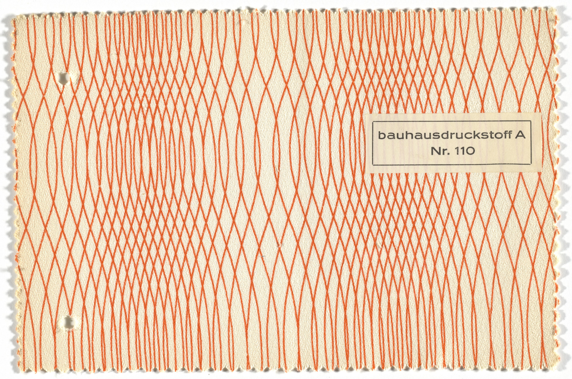 Various Artists. Bauhaus Druckstoffe (Bauhaus printed fabrics) (Sample book). 1932-1933