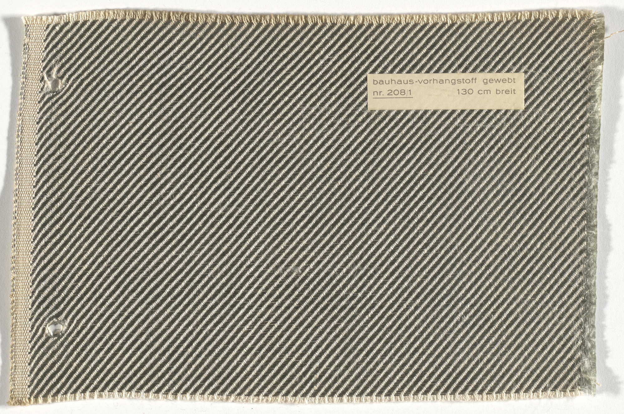 Otti Berger. Bauhaus Vorhangsstoffe gewebt gittertülle (Bauhaus curtain fabrics woven lattice tulle) (Textile sample book). c.1933