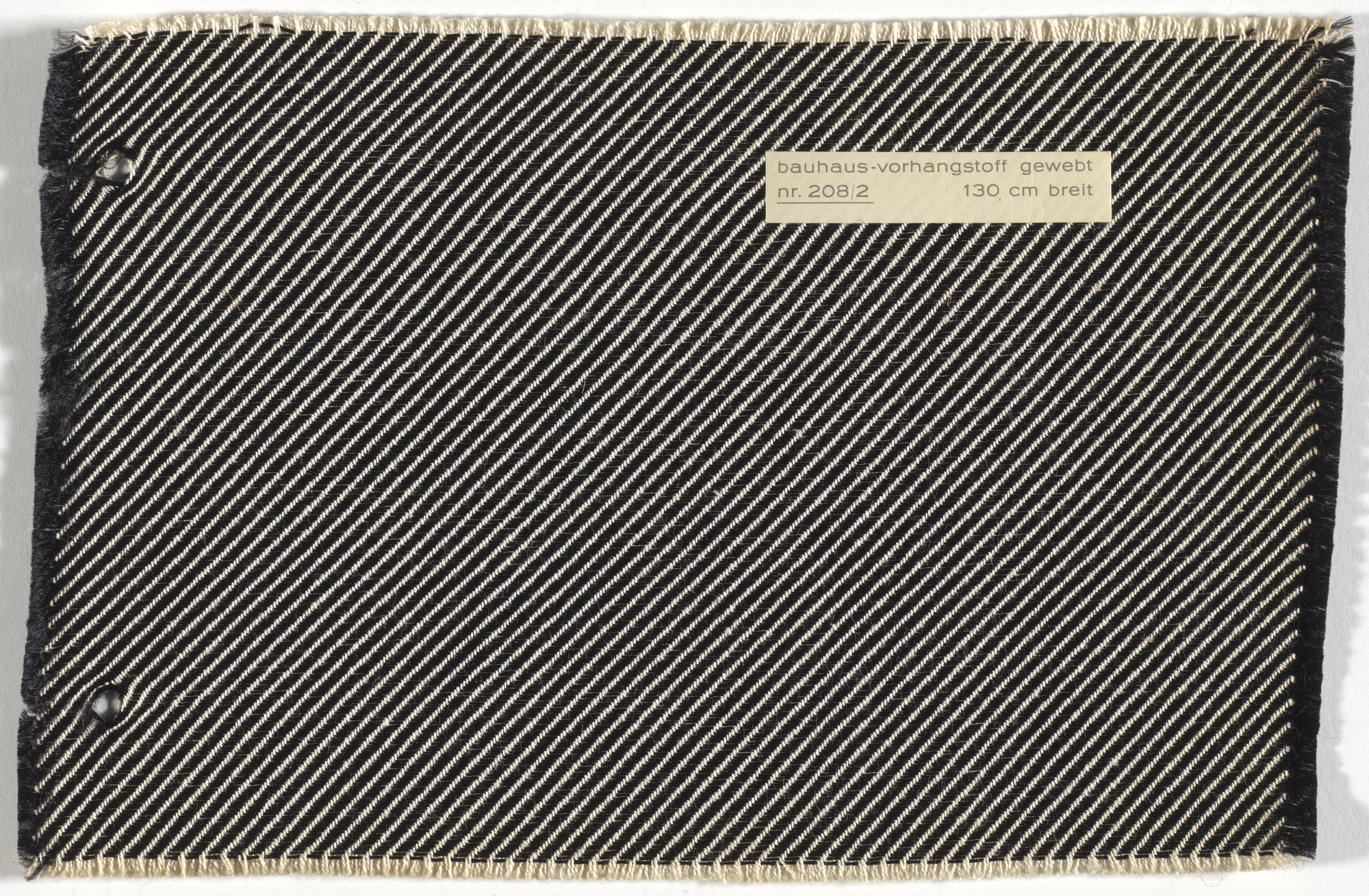 Otti Berger. Bauhaus Vorhangsstoffe gewebt gittertülle (Bauhaus curtain fabrics woven lattice tulle) (Textile sample book). c.1933