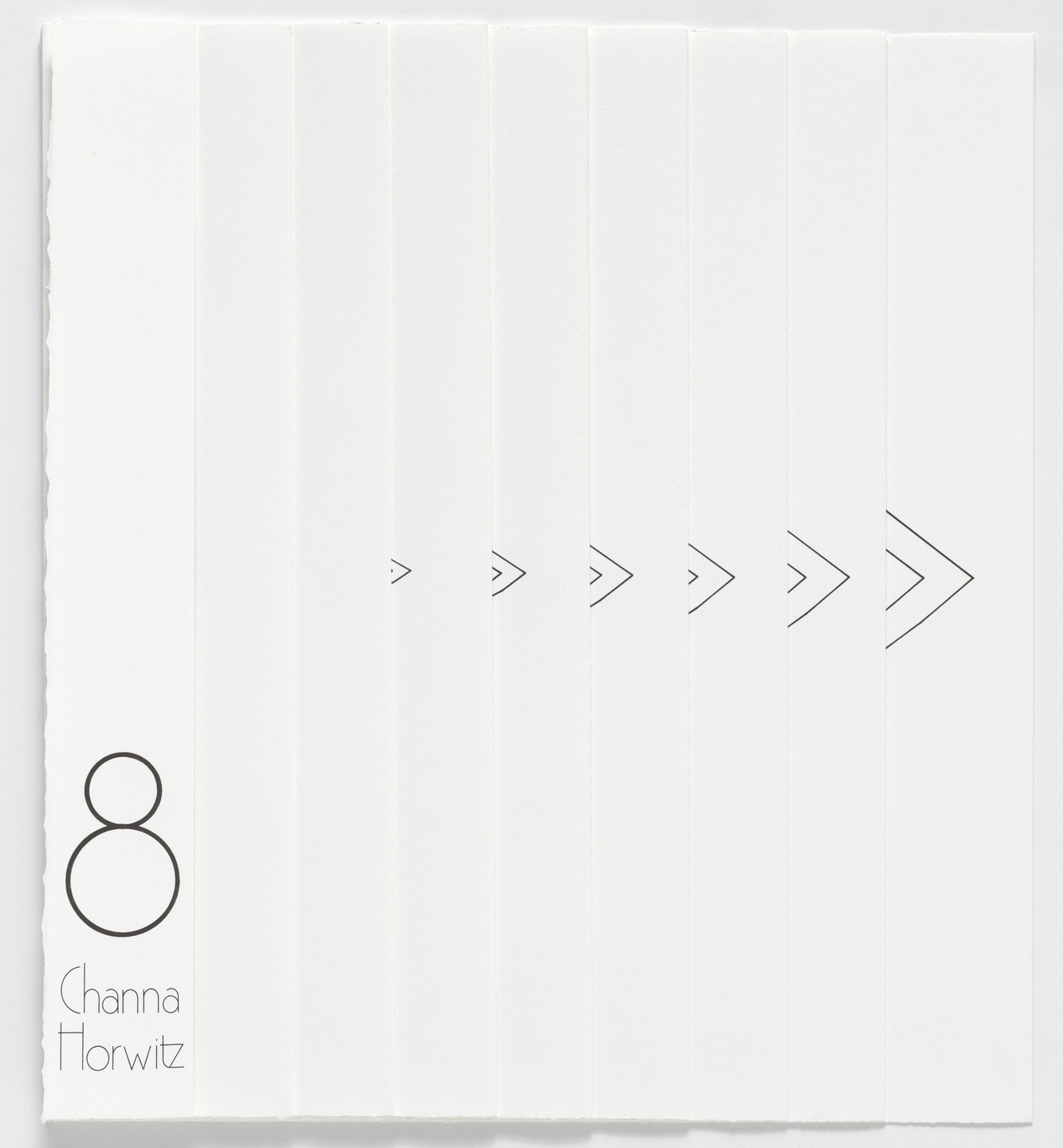 Channa Horwitz. 8. 1979