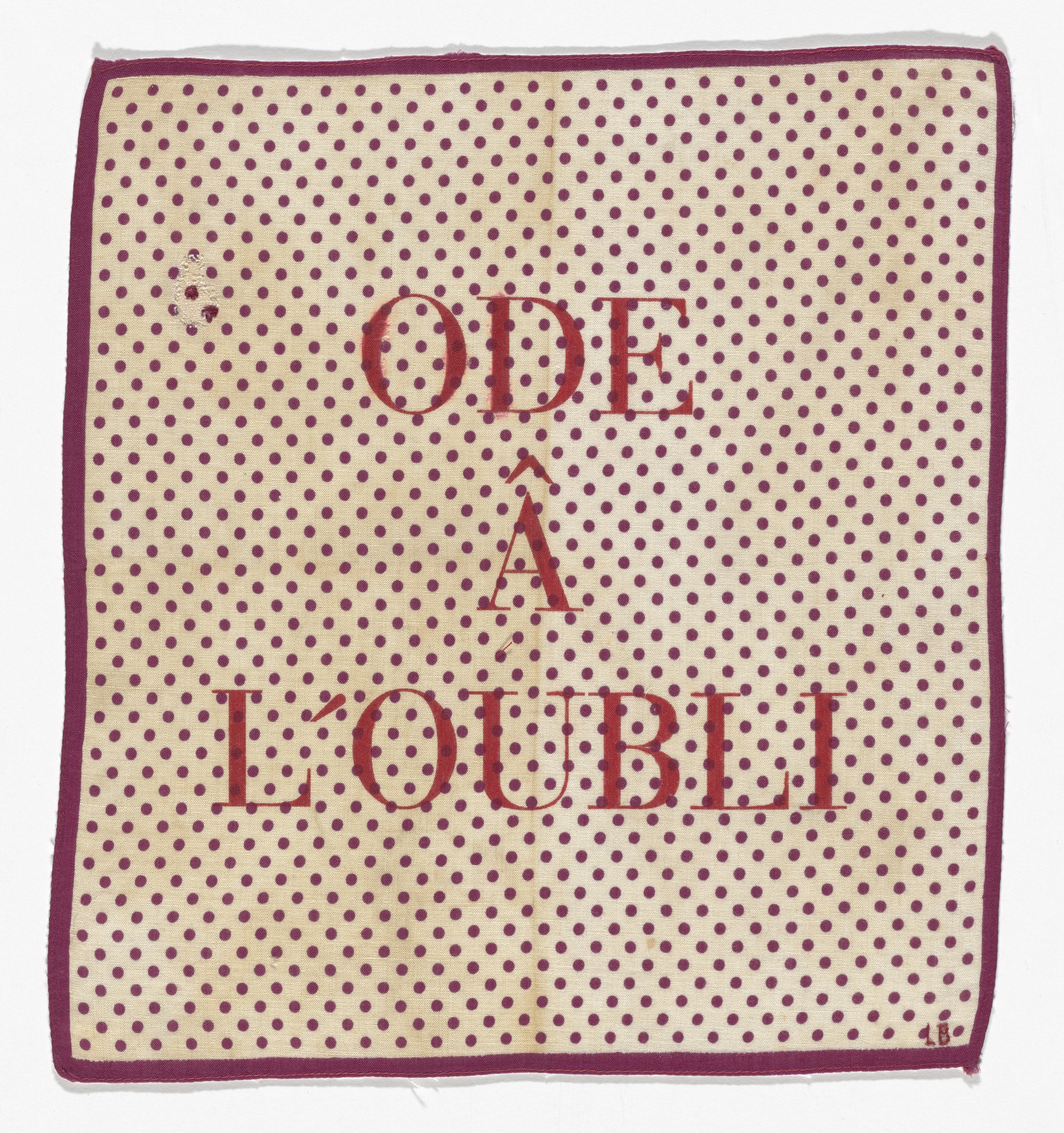 Louise Bourgeois Ode A L Oubli 02 Moma