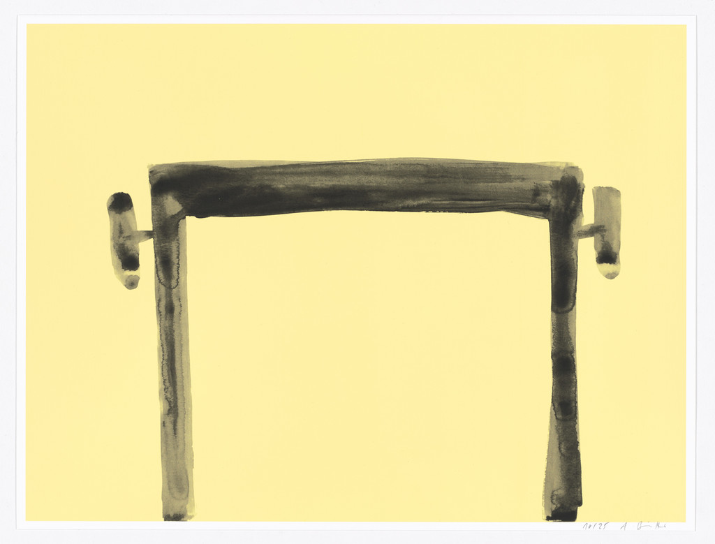 Piano Stool (Silkscreen) (for Parkett no. 97)