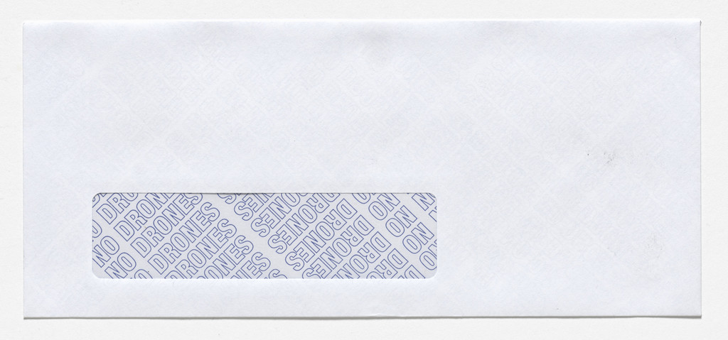 Envelope for A Letter Always Arrives at Its Destination, La Panacée, Centre de culture contemporaine, Montpellier, France, July 18–November 16, 2014