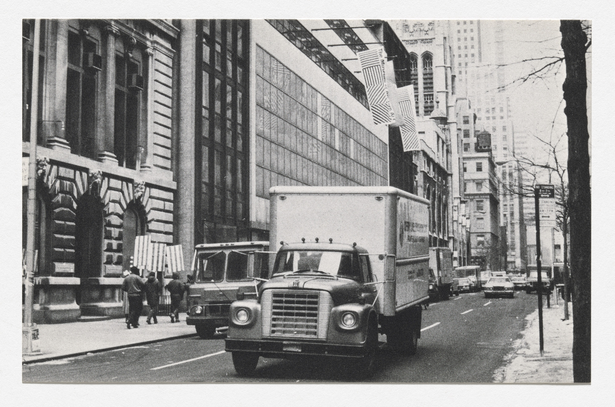 Louise Lawler. Truck and Volkswagen. 1978