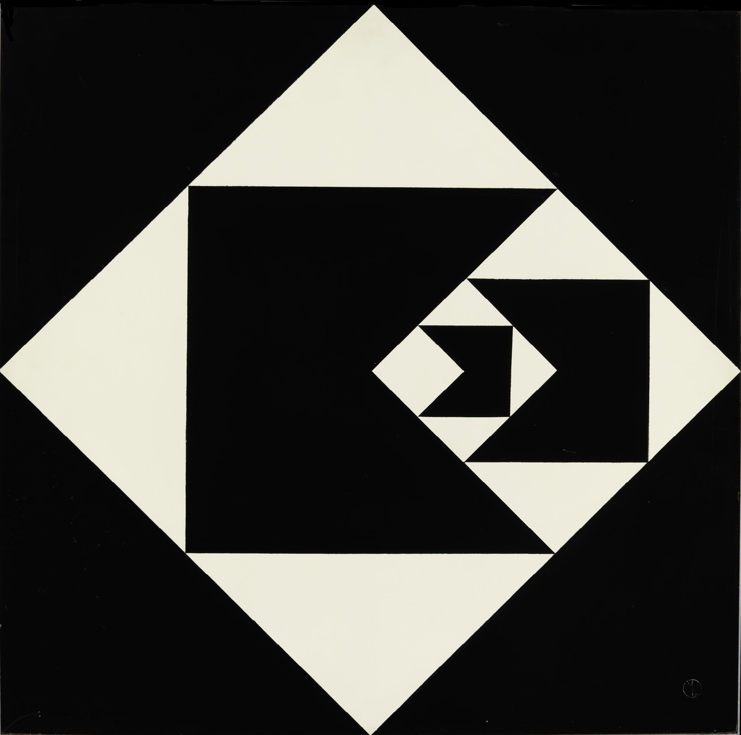 Geraldo de Barros. Diagonal Function. 1952