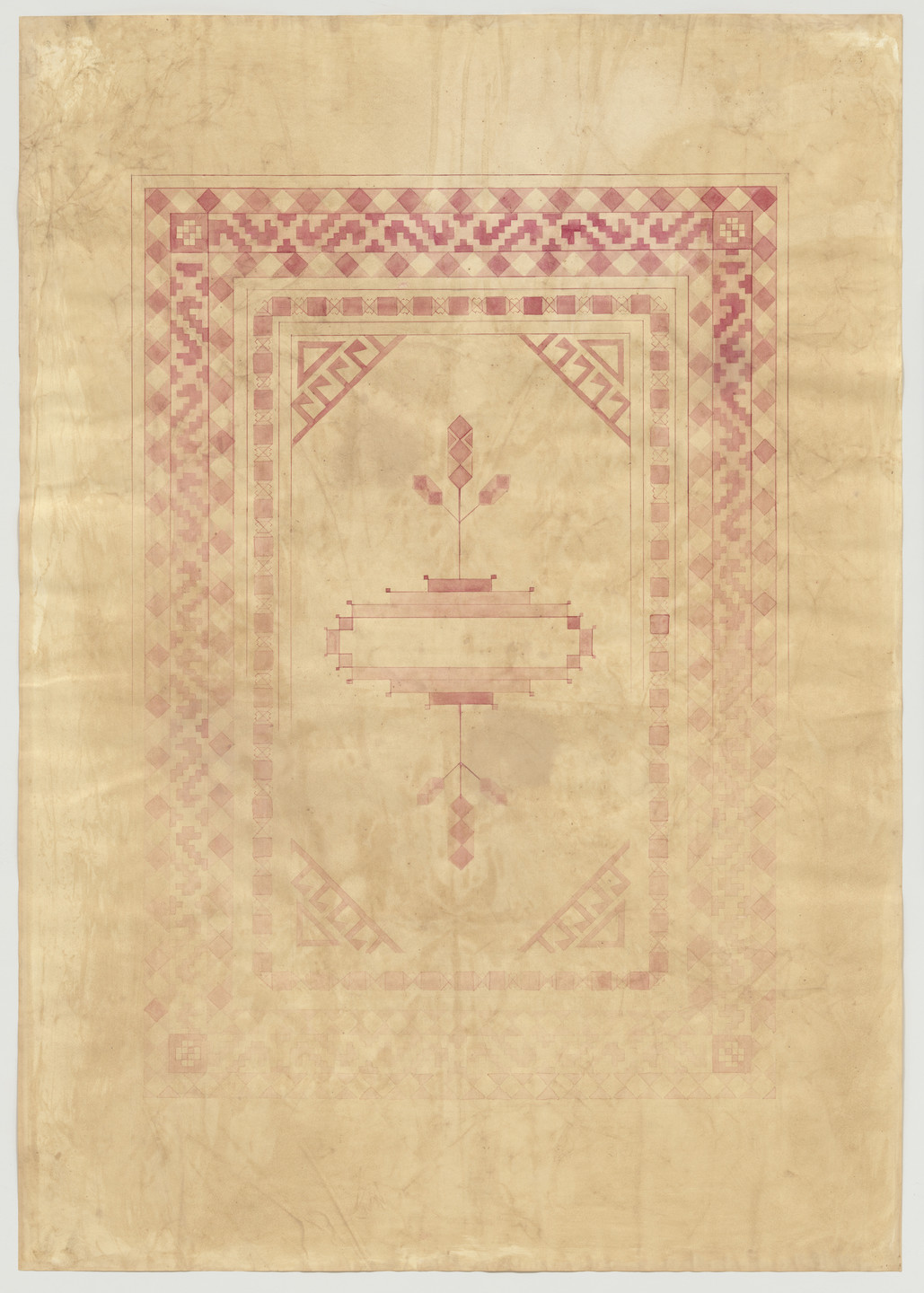 Aslı Çavuşoğlu. Red / Red (Untitled) Diptych 1. 2015