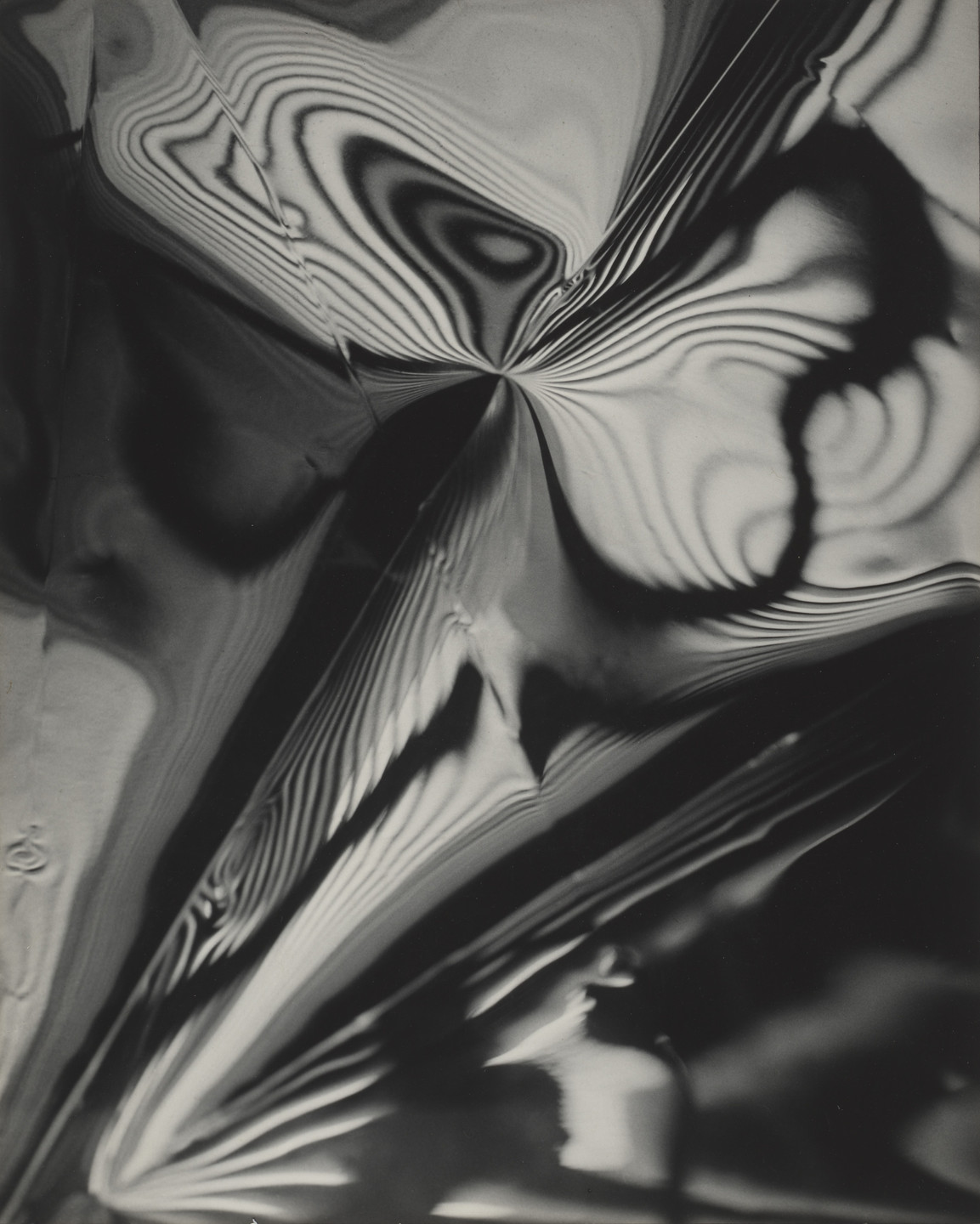 Carlotta Corpron. Fluid Light Design, Fluid Rhythm. c. 1950