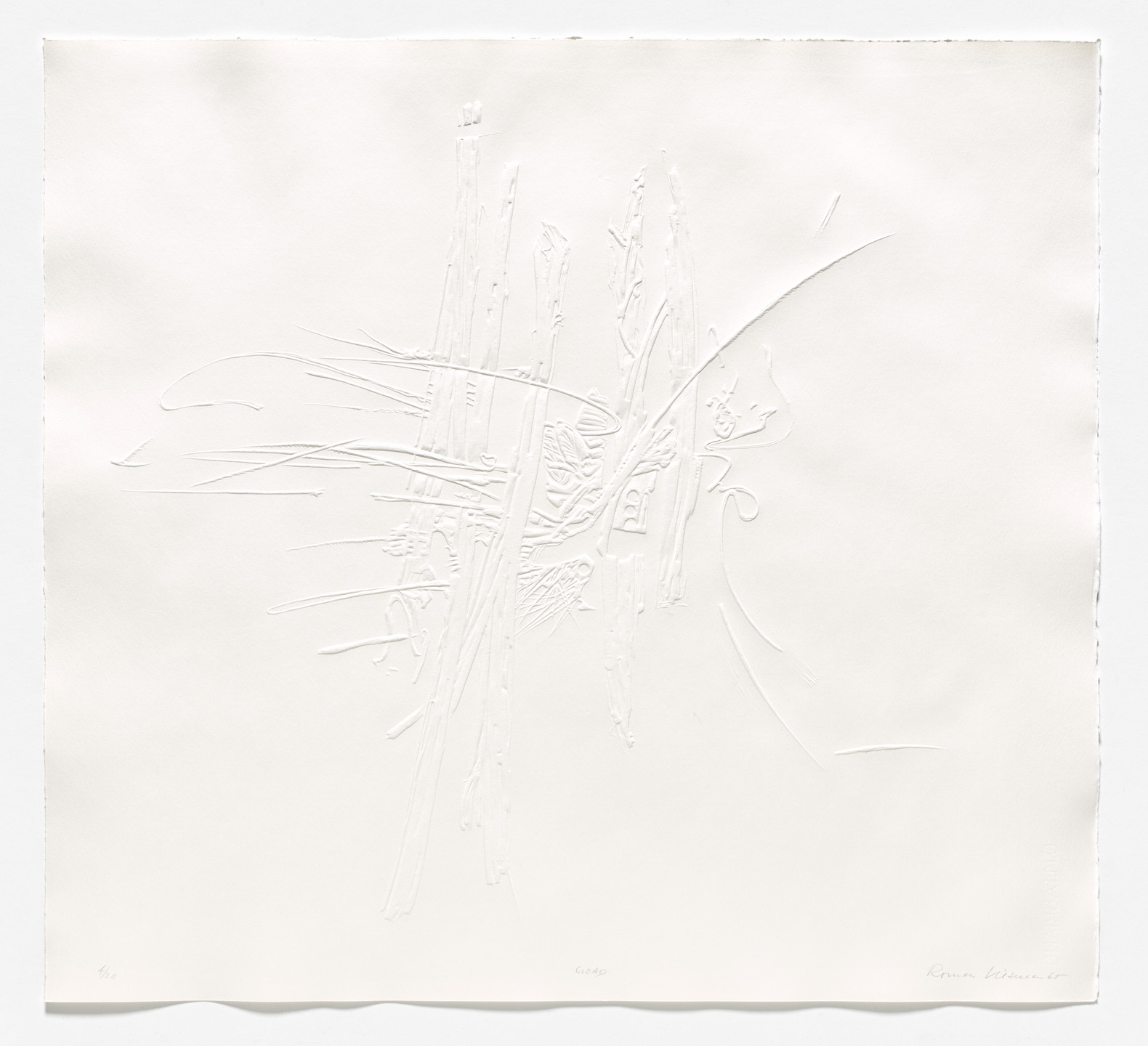 Romas Viesulas. Goad from Notes on Sound. 1965