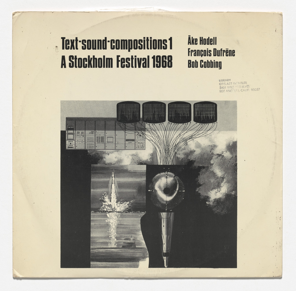 Text Sound Compositions 1: A Stockholm Festival 1968