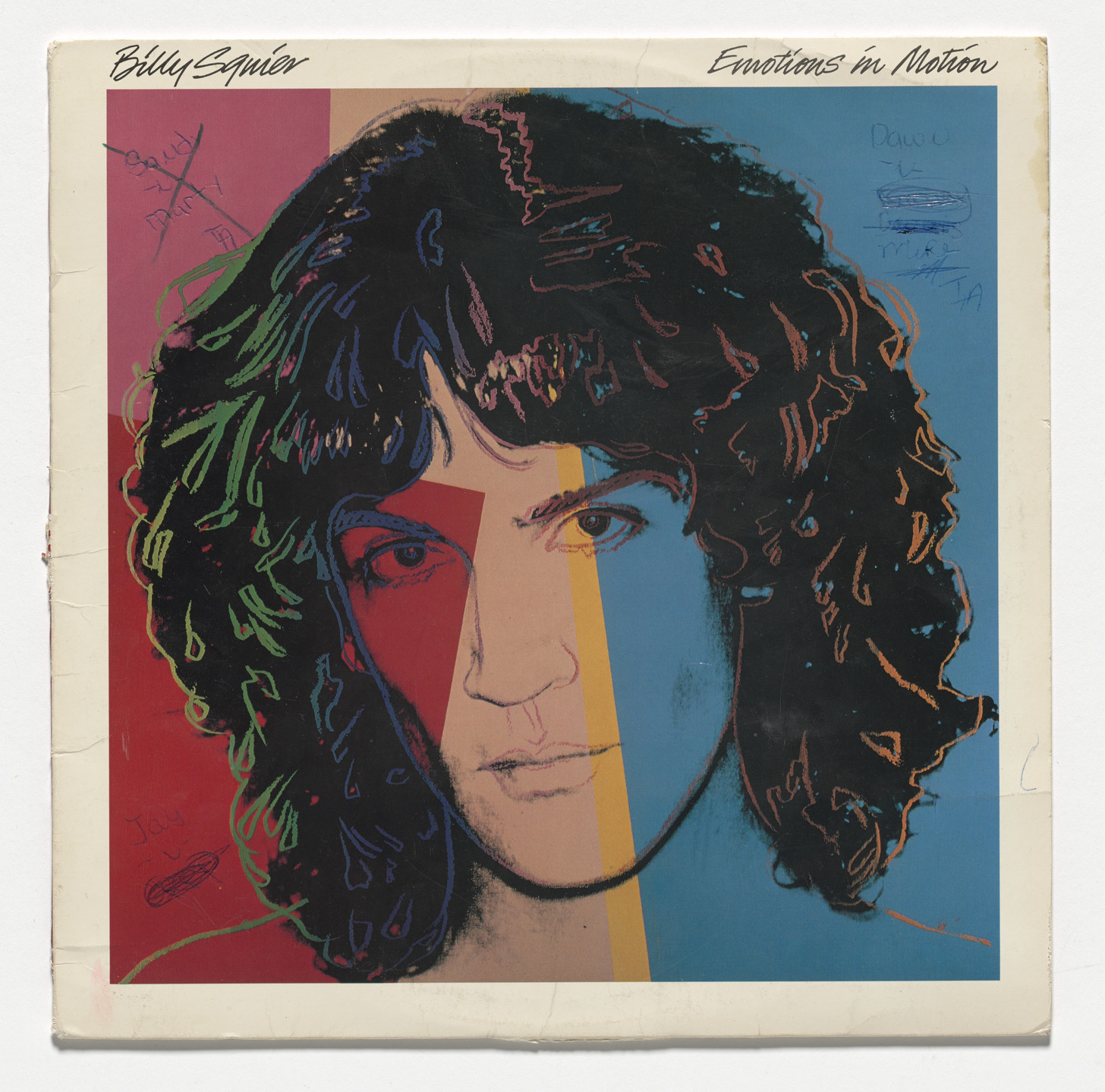Billy Squier, Andy Warhol. Emotions in Motion. 1982 | MoMA