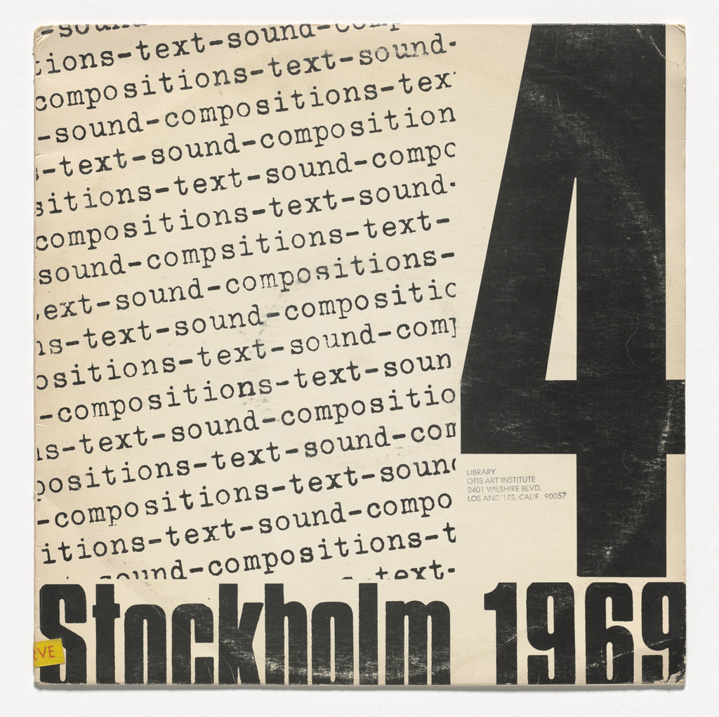 Text Sound Compositions 4