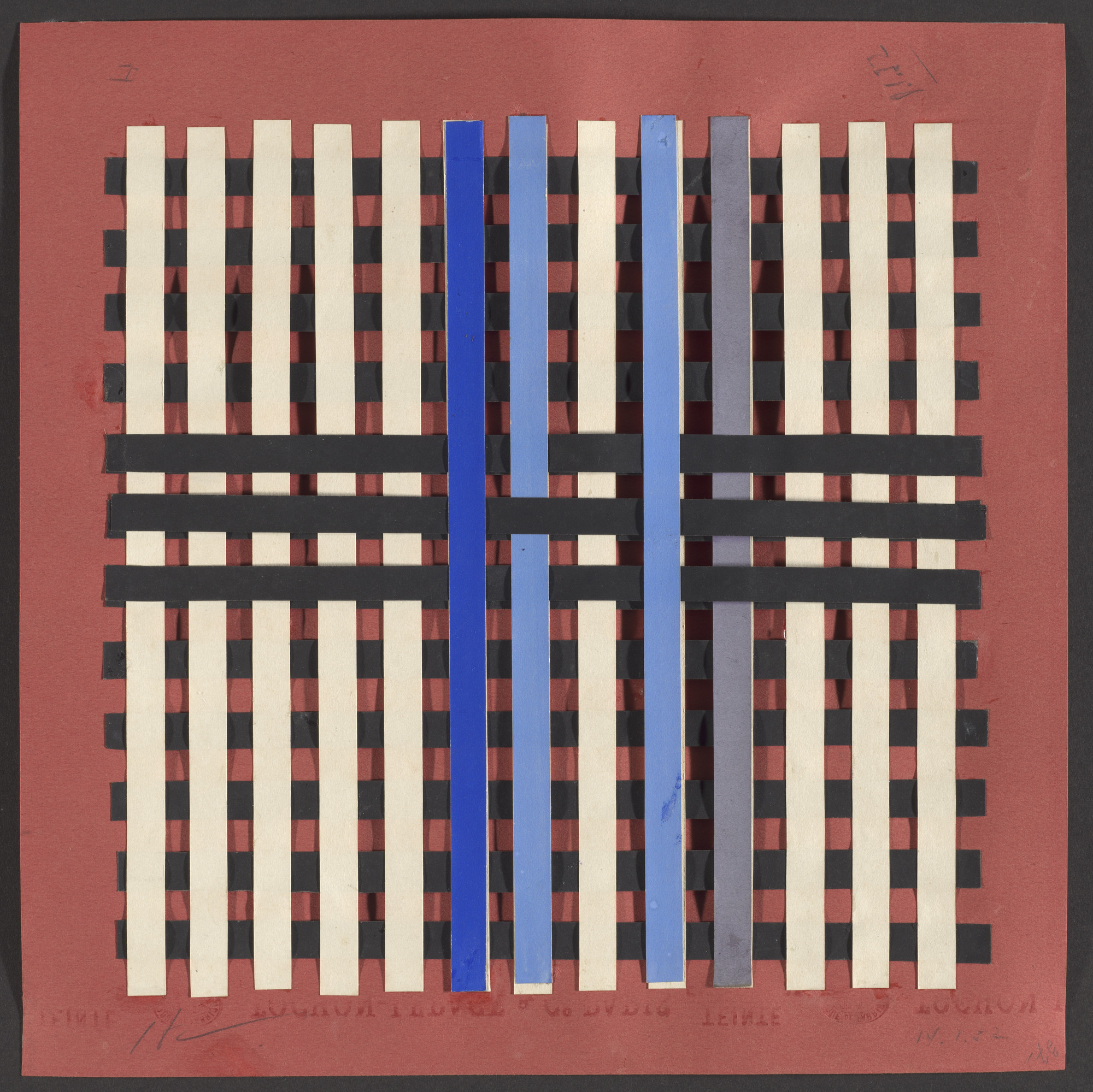 Alejandro Otero. Ortogonal (Collage) 10. 1952