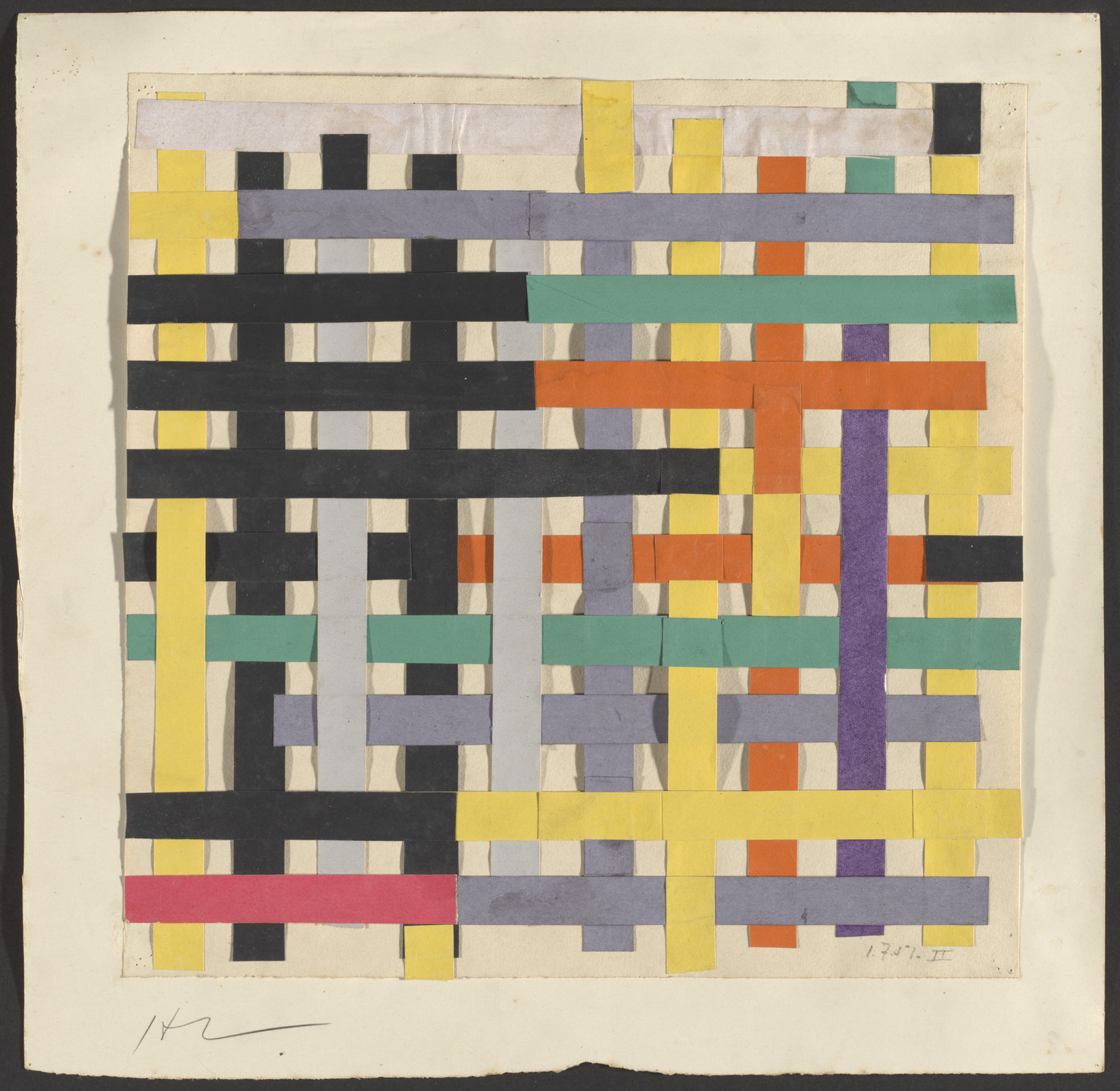 Alejandro Otero. Ortogonal (Collage) 2. 1951