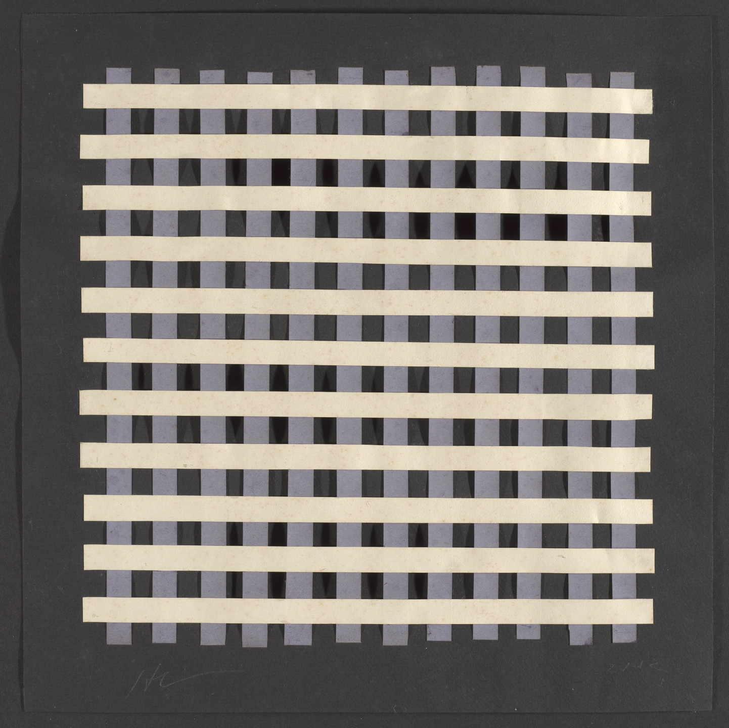 Alejandro Otero. Ortogonal (Collage) 8. 1952