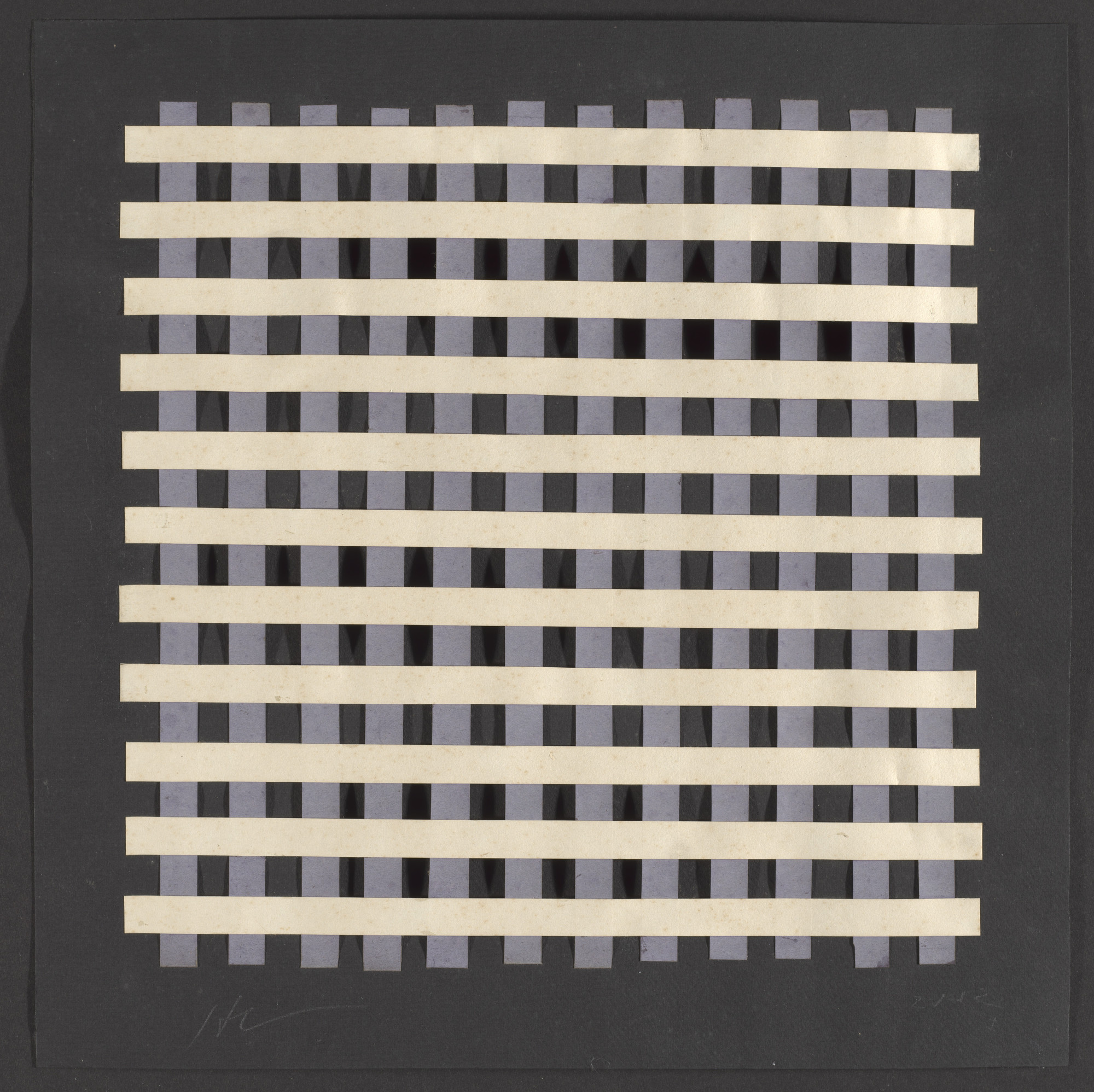 Alejandro Otero. Ortogonal (Collage) 8. 1952