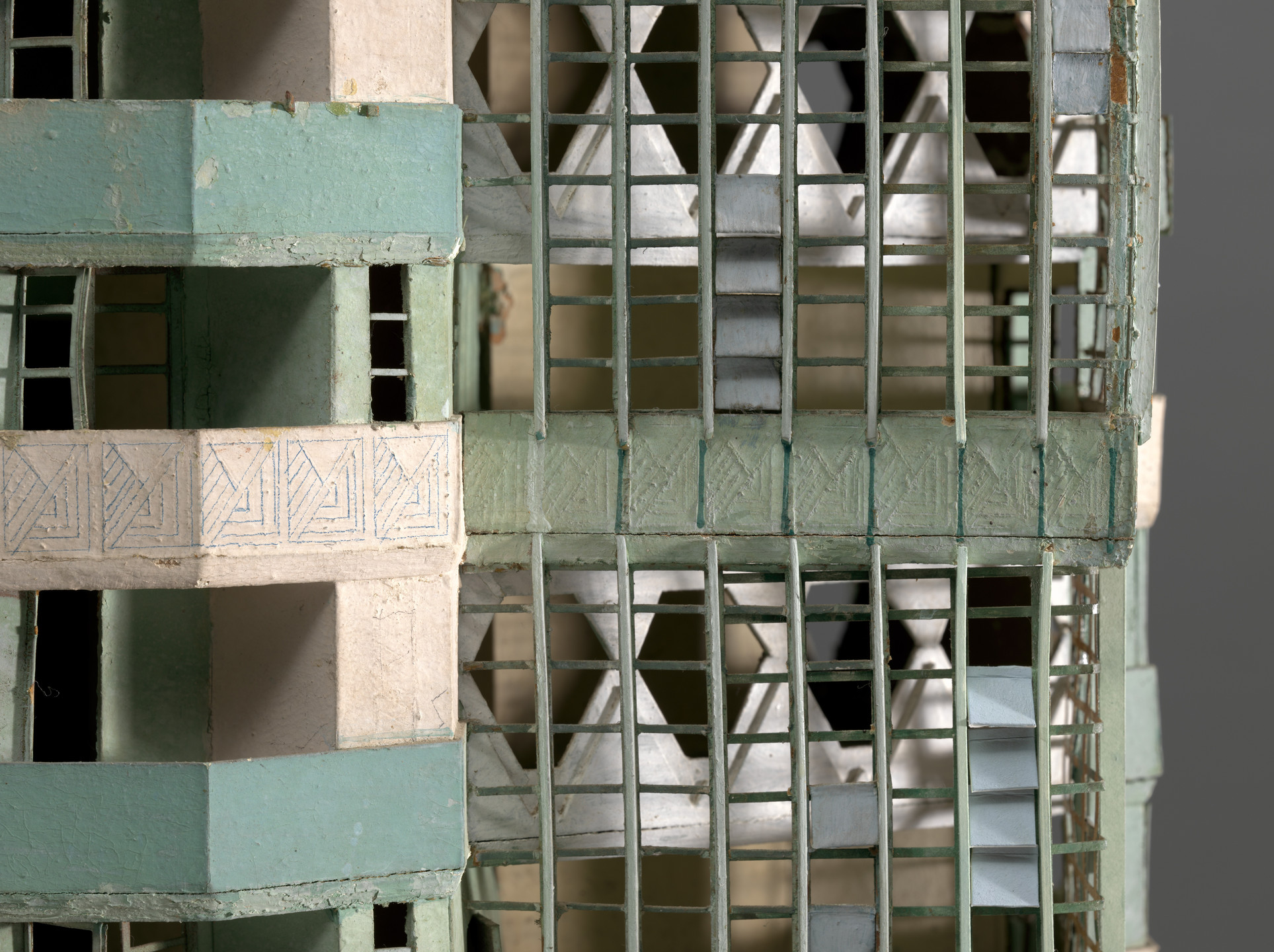 Frank Lloyd Wright. St. Mark&#39;s Tower project, New York, NY (Model). 1927–1929