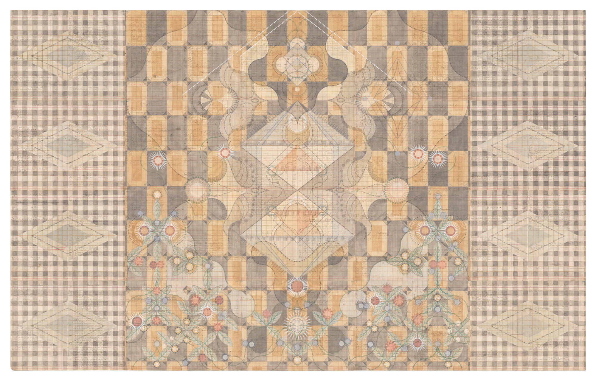Louise Despont. Energy Scaffolds and Information Architecture (Source)