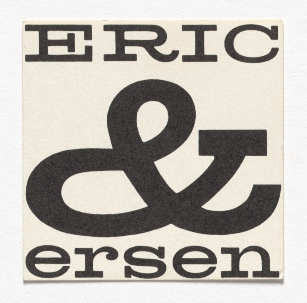 Name card for Eric Andersen