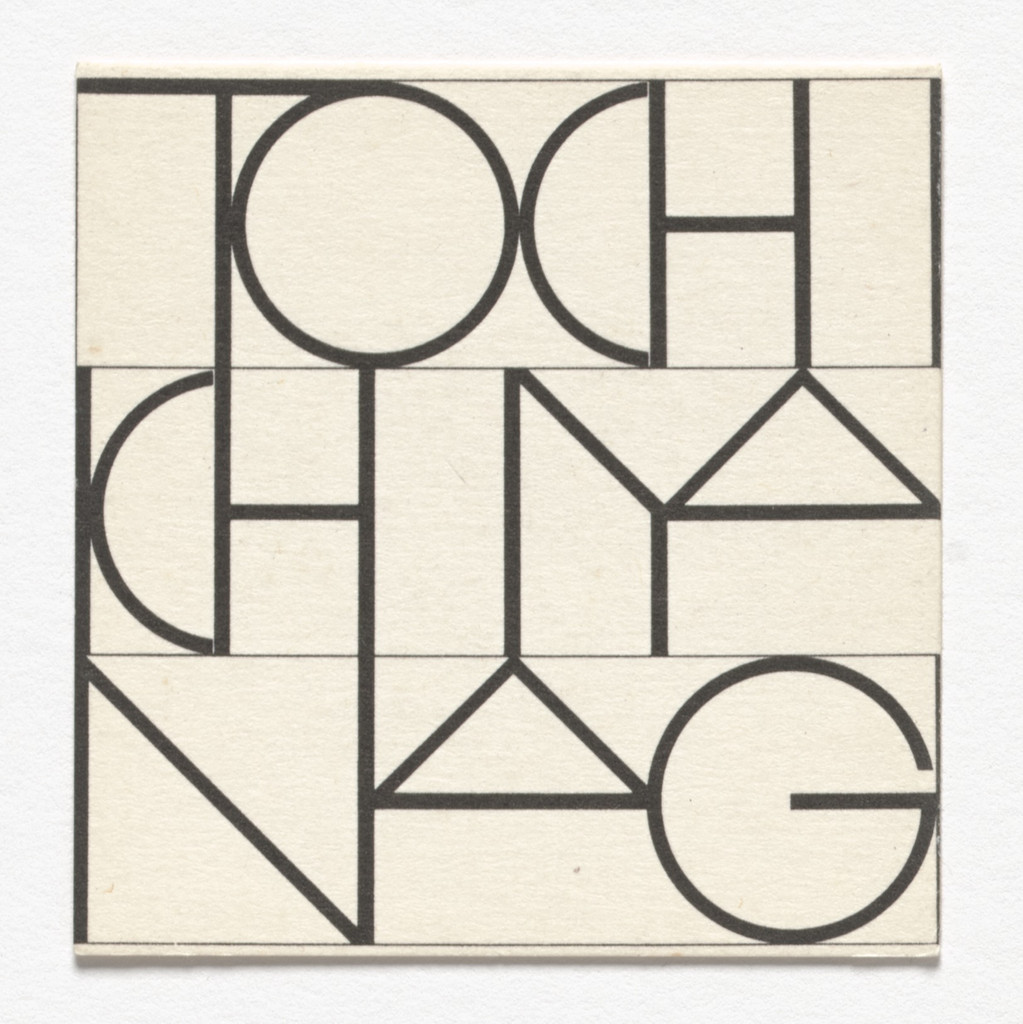 Name card for Toshi Ichiyanagi