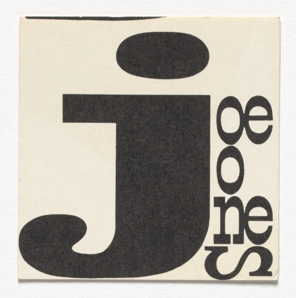 Name card for Joe Jones