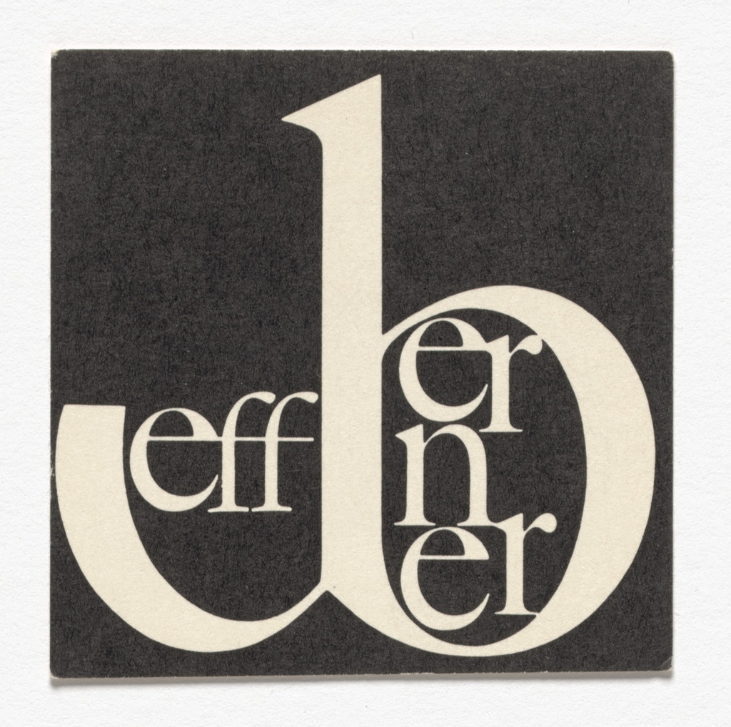 Name card for Jeff Berner
