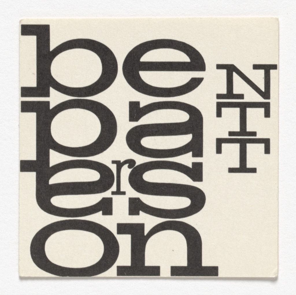Name card for Ben Patterson