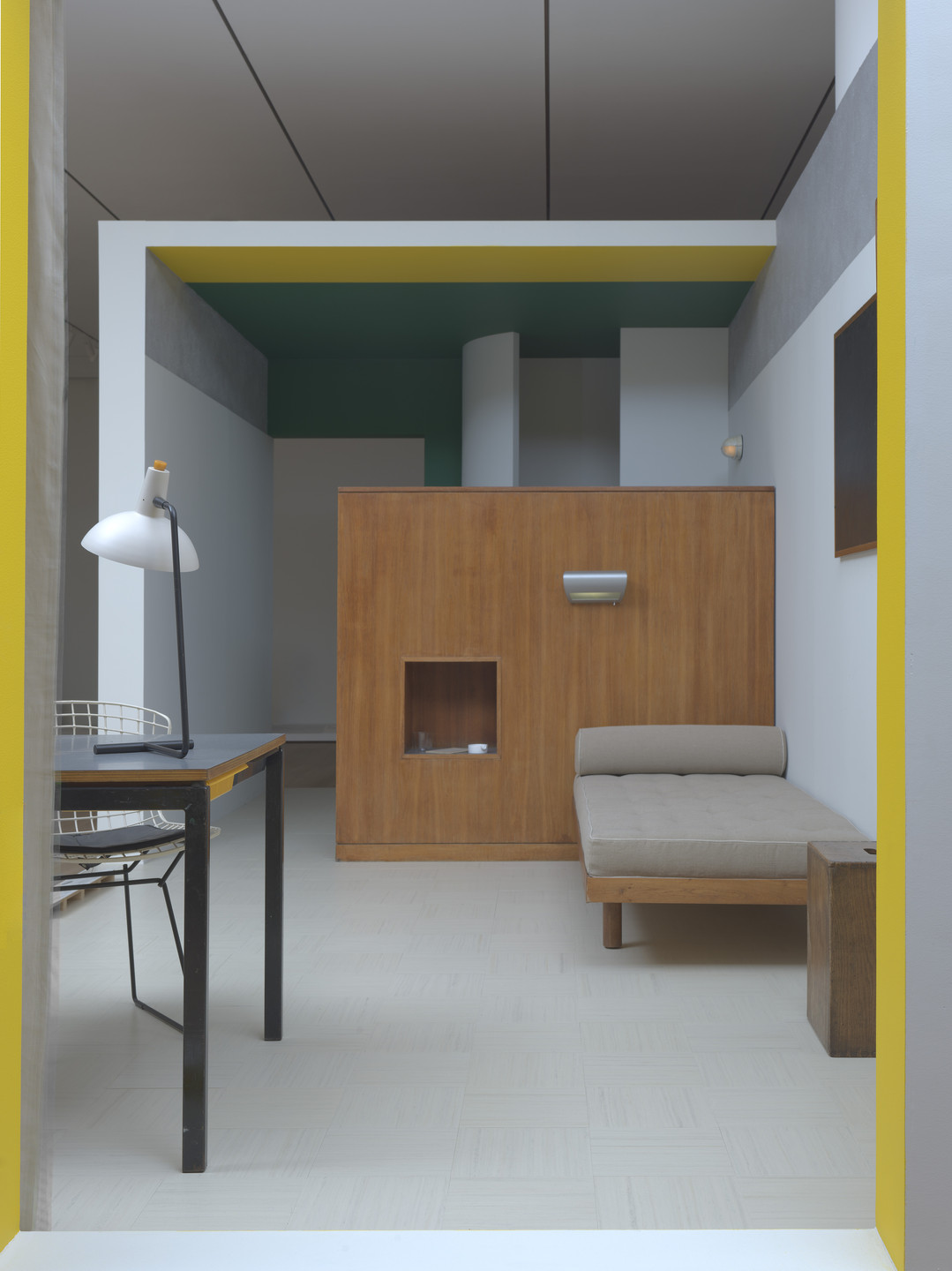 Charlotte Perriand, Le Corbusier (Charles-Édouard Jeanneret), Lúcio Costa. Room divider from the Maison du Brésil. 1959