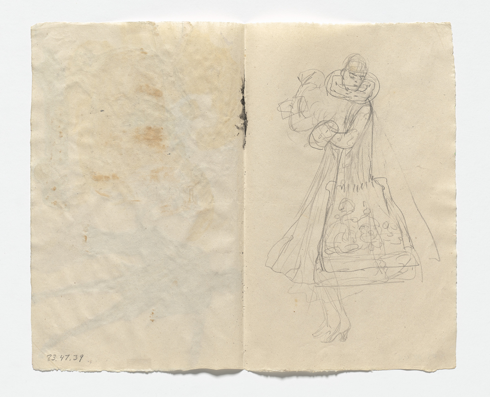 Florine Stettheimer. Costume design for artist's ballet Orphée of the Quat-z-arts