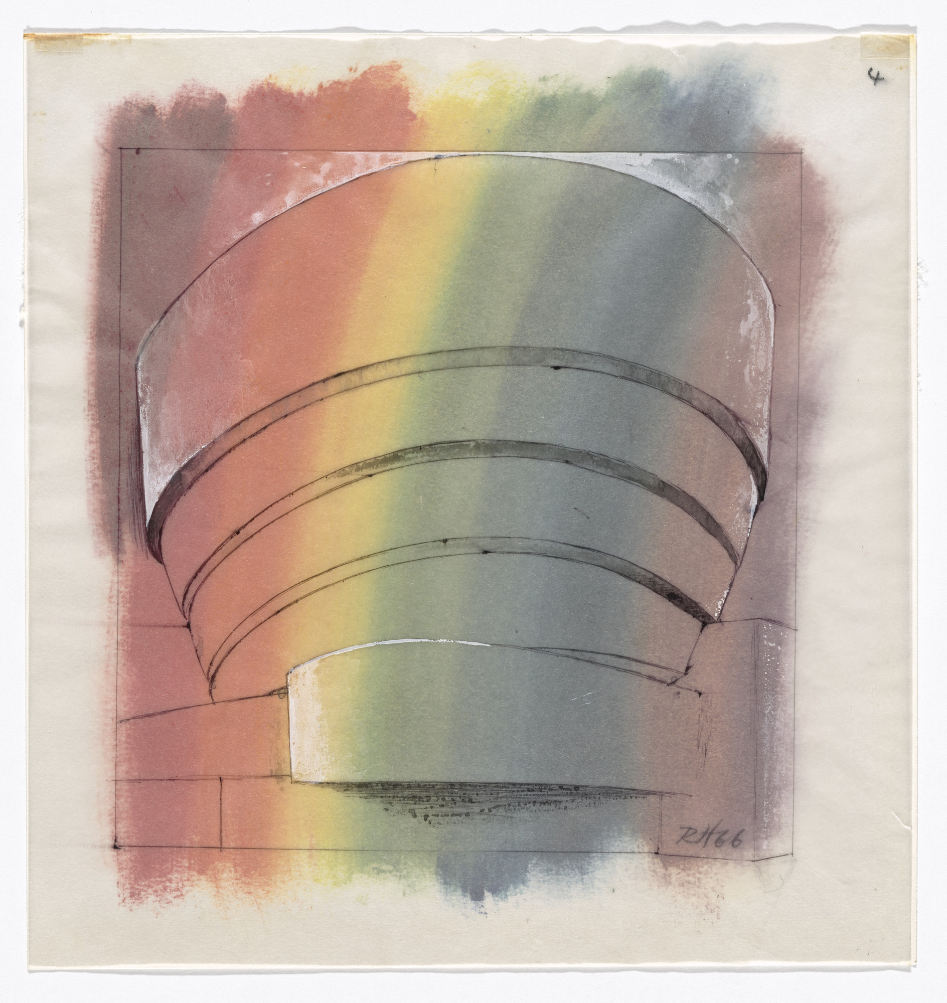 Richard Hamilton. The Solomon R. Guggenheim Museum. 1966 | MoMA