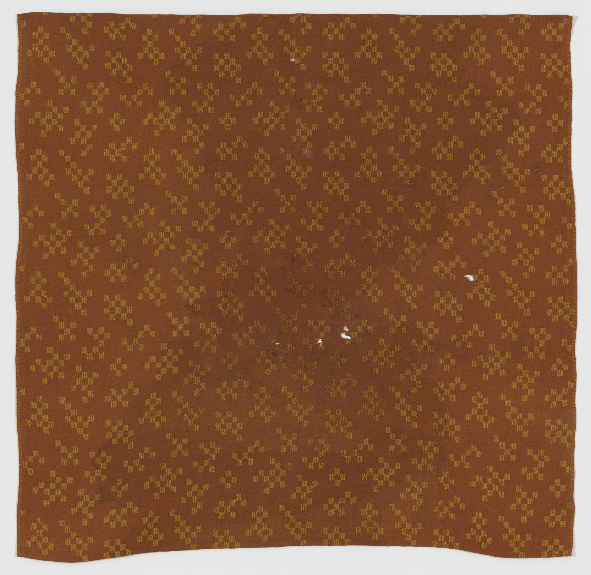 Frank Lloyd Wright. Upholstery fabric from the Imperial Hotel, Tokyo, Japan